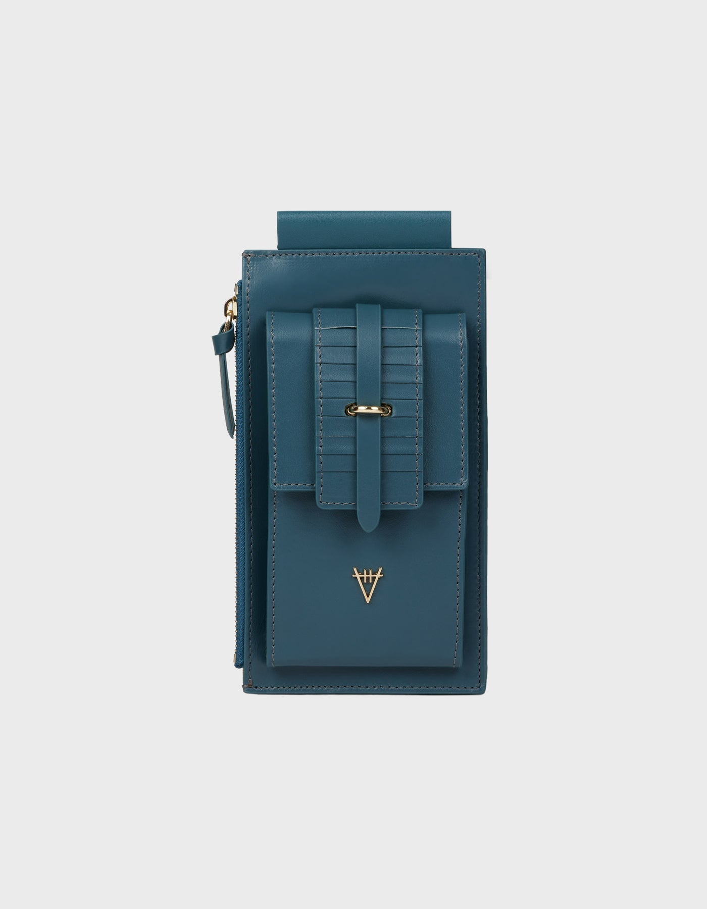 HiVa Atelier | Phone Pouch DEEP BLUE | Her Tarza Uygun Deri Aksesuarlar