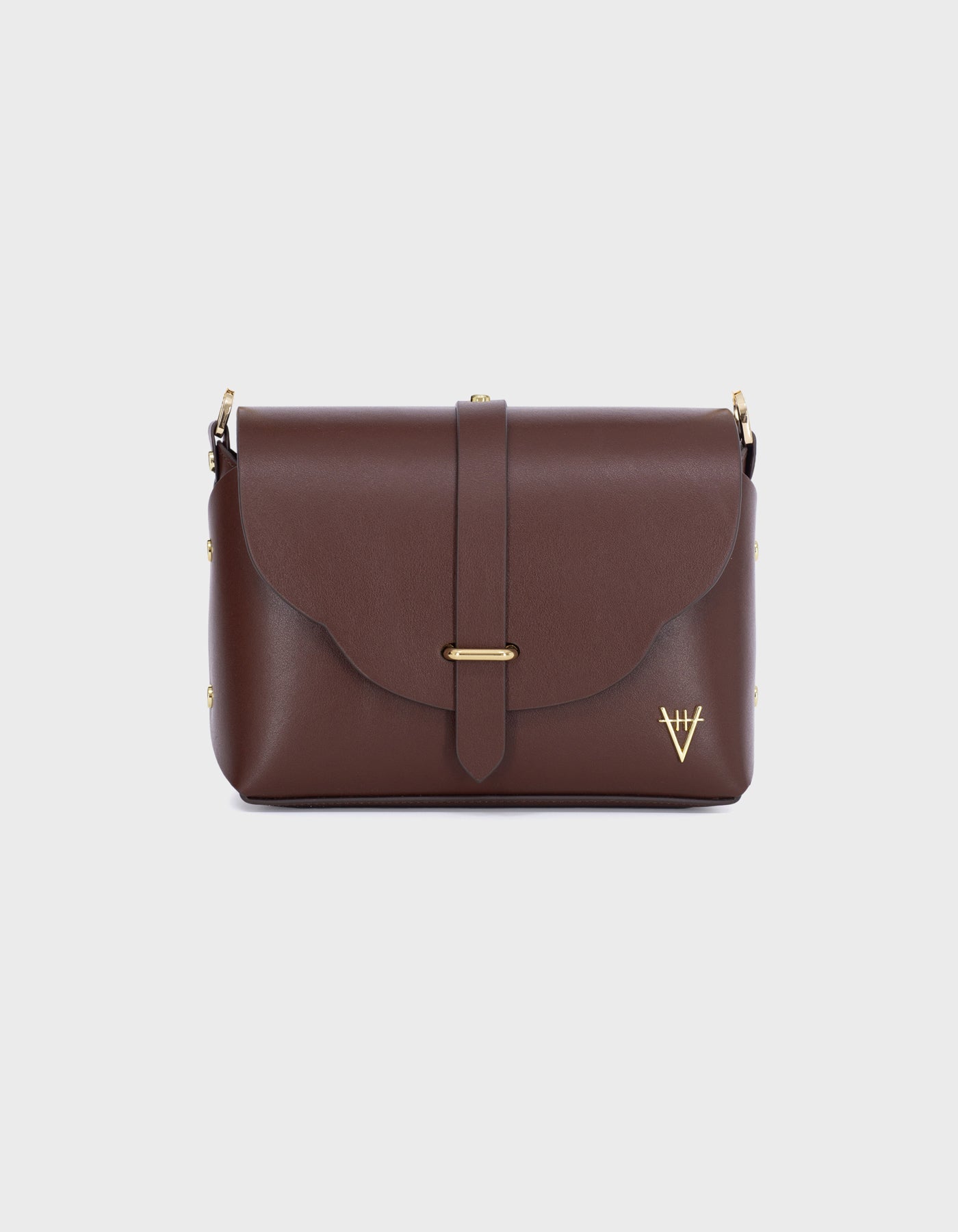 Hiva Atelier | Harmonia Shoulder Bag NUTSHELL | Beautiful and Versatile Leather Accessories