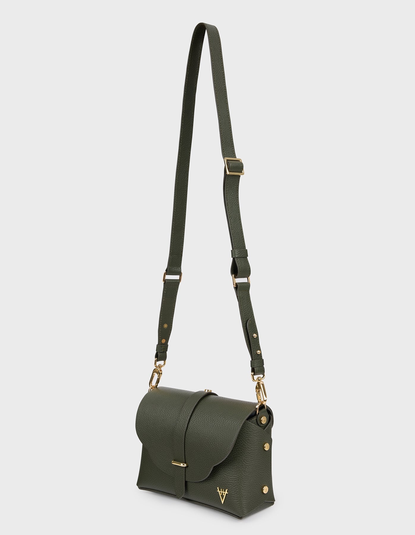 Hiva Atelier | Harmonia Shoulder Bag KHAKI | Her Tarza Uygun Deri Aksesuarlar