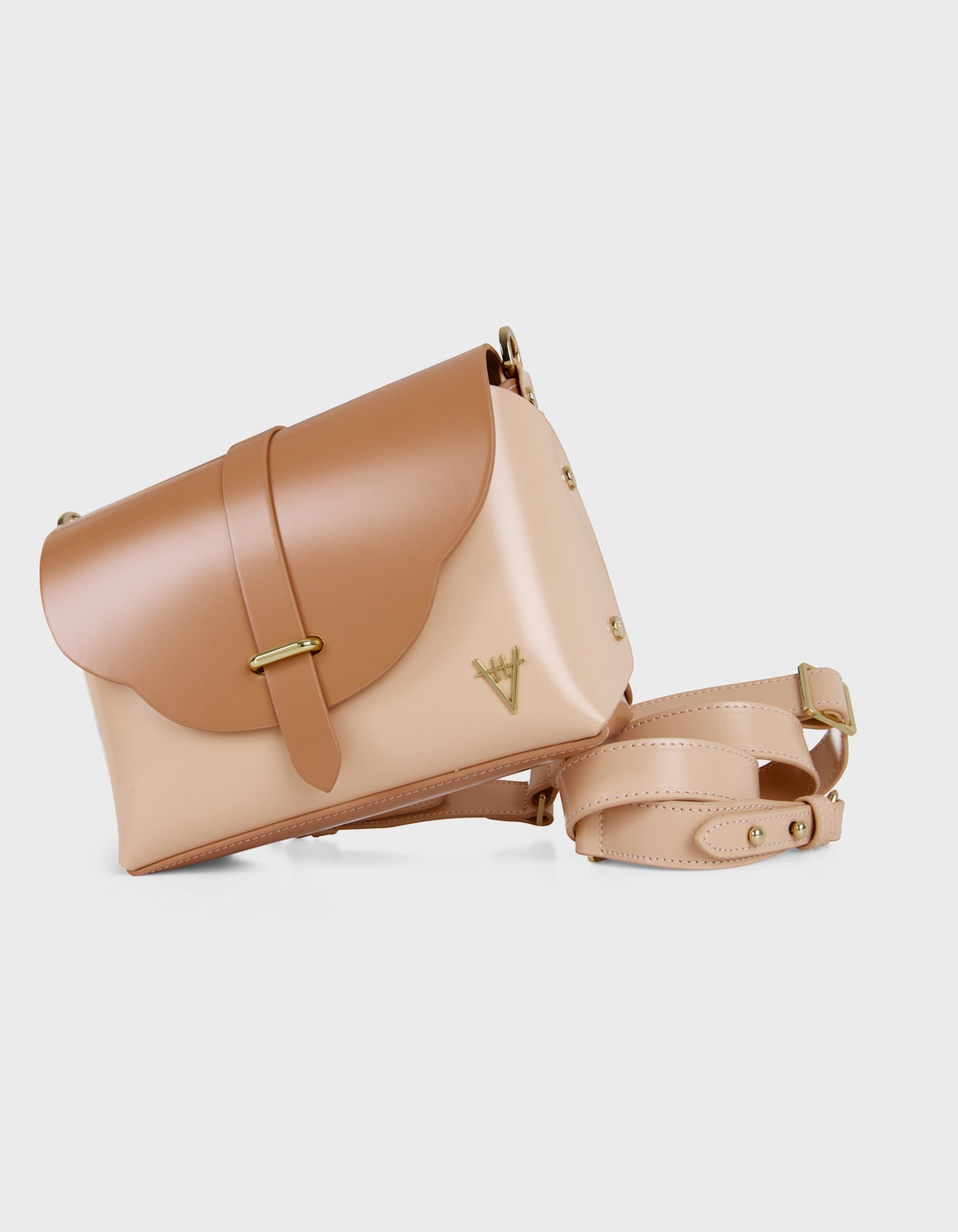 Hiva Atelier | Harmonia Shoulder Bag PEACH | Her Tarza Uygun Deri Aksesuarlar