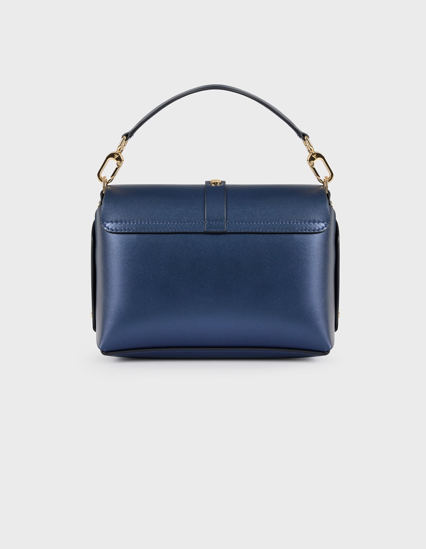 Hiva Atelier | Harmonia Shoulder Bag NAVY | Beautiful and Versatile Leather Accessories