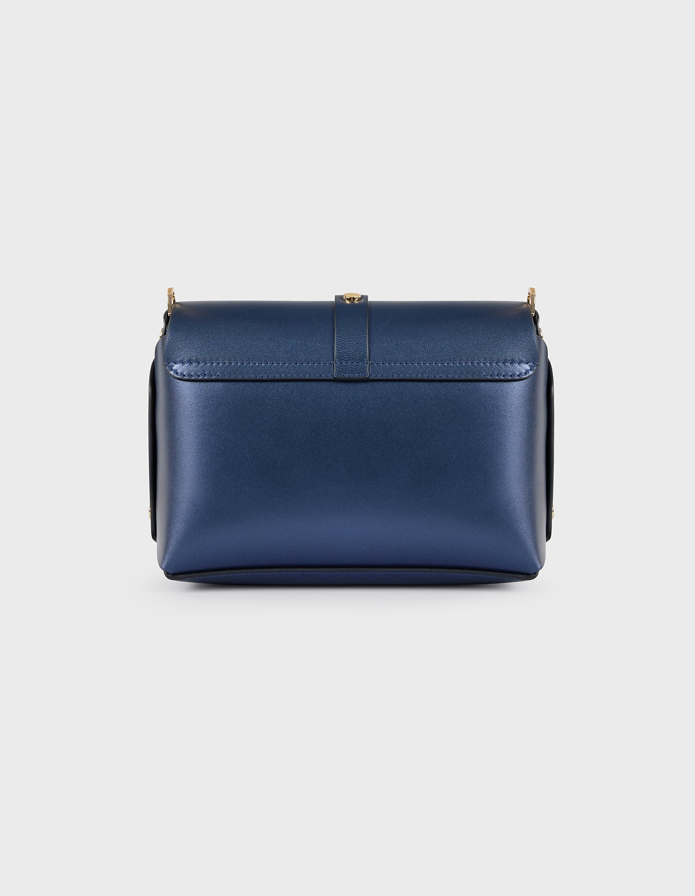 Hiva Atelier | Harmonia Shoulder Bag NAVY | Beautiful and Versatile Leather Accessories