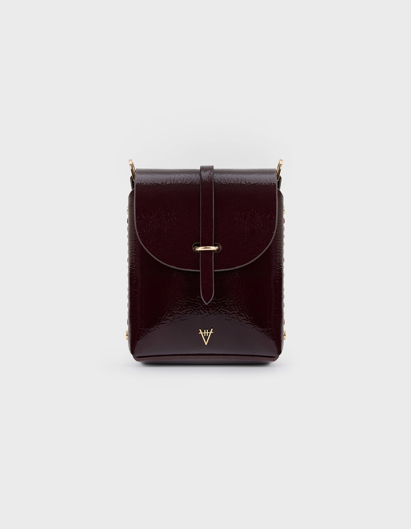 Hiva Atelier | Astrum Shoulder Bag RASPBERRY | Beautiful and Versatile Leather Accessories