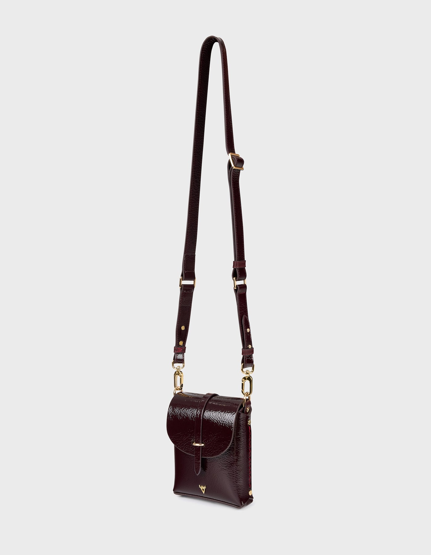 Hiva Atelier | Astrum Shoulder Bag RASPBERRY | Beautiful and Versatile Leather Accessories