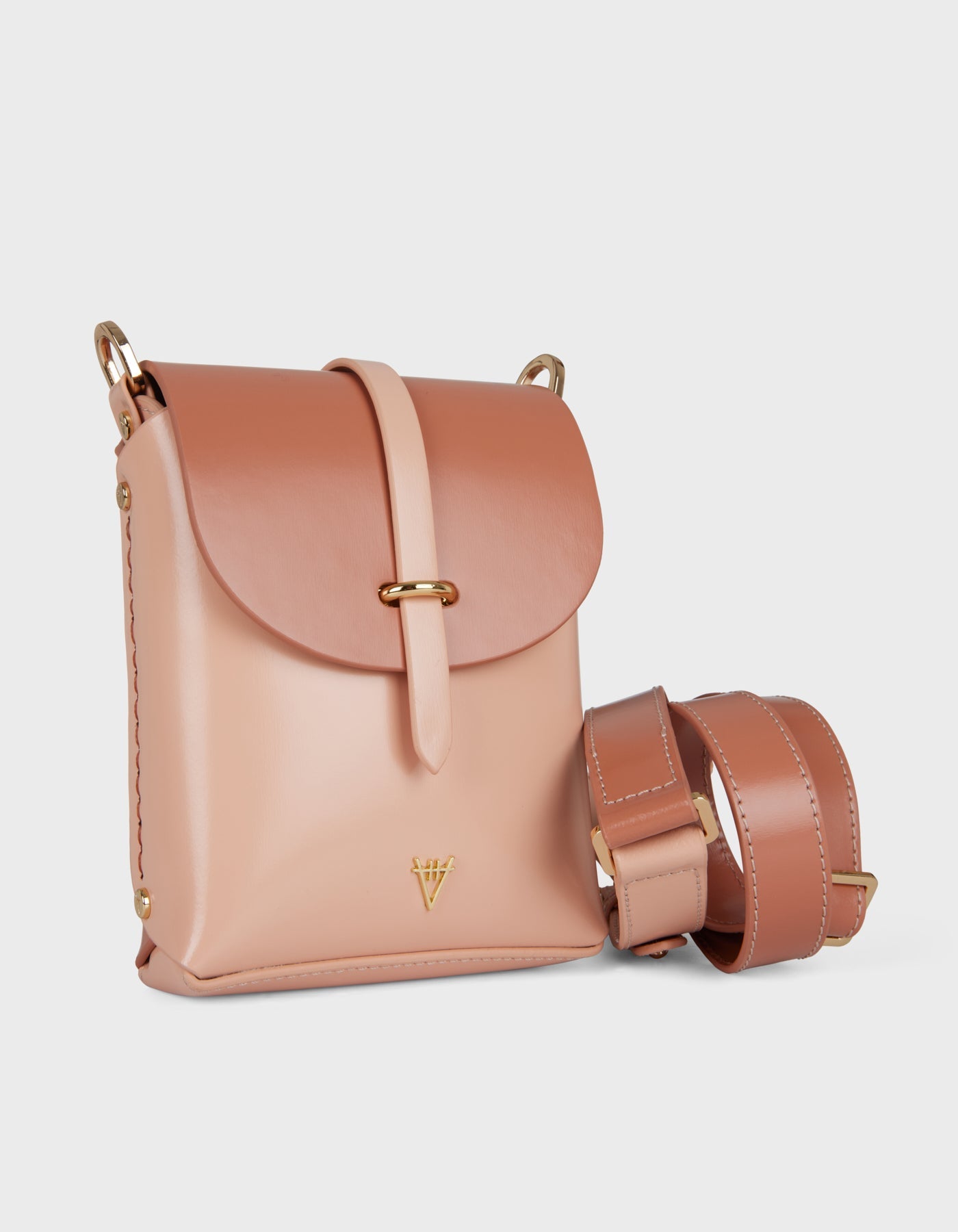 Hiva Atelier | Astrum Shoulder Bag PEACH SAND | Her Tarza Uygun Deri Aksesuarlar
