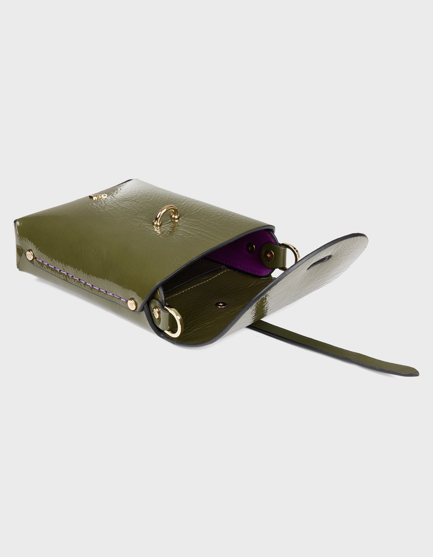 Hiva Atelier | Astrum Shoulder Bag SPHAGNUM | Beautiful and Versatile Leather Accessories
