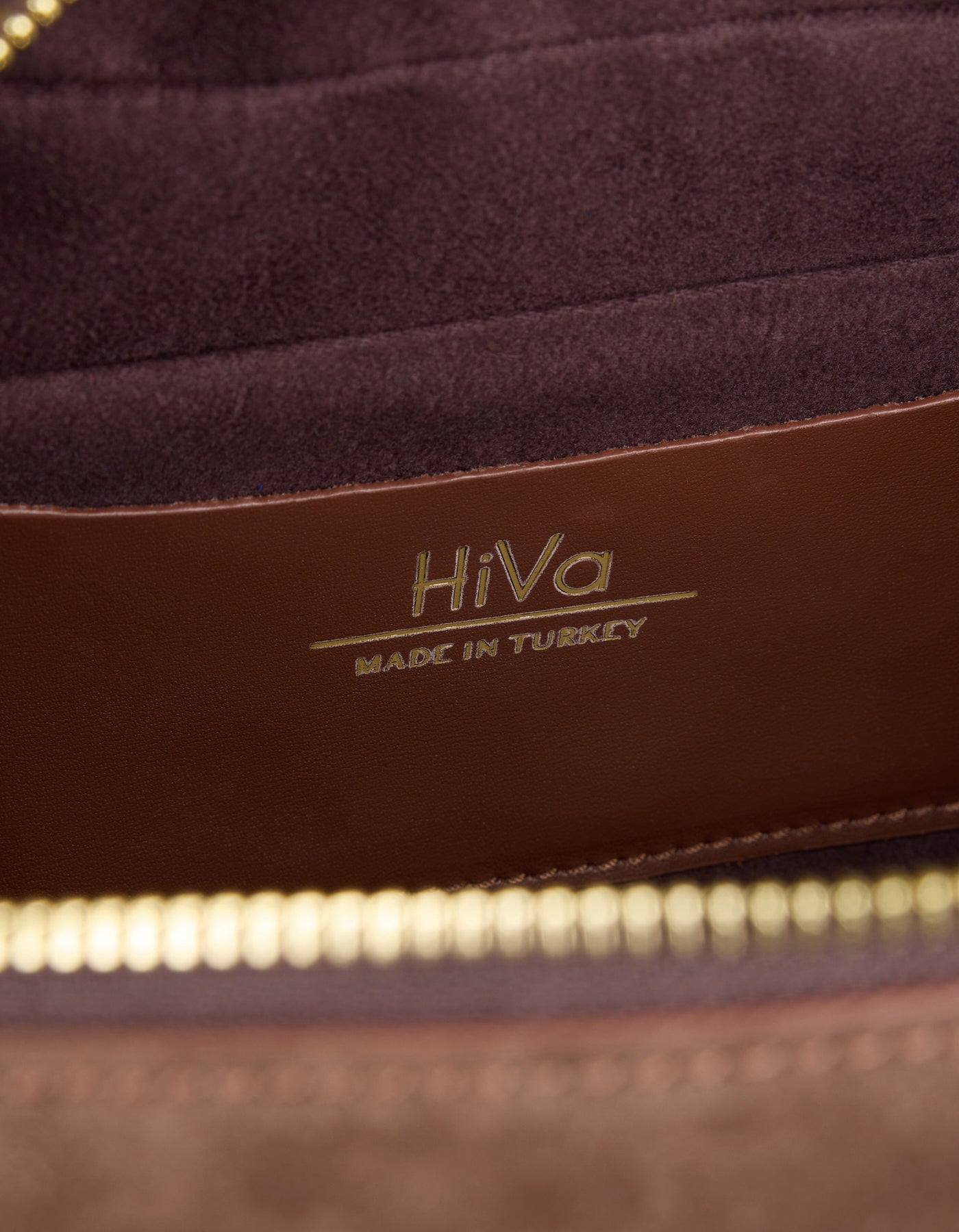 HiVa Atelier | Bowling Tote Bag NUTSHELL SUEDE | Beautiful and Versatile Leather Accessories