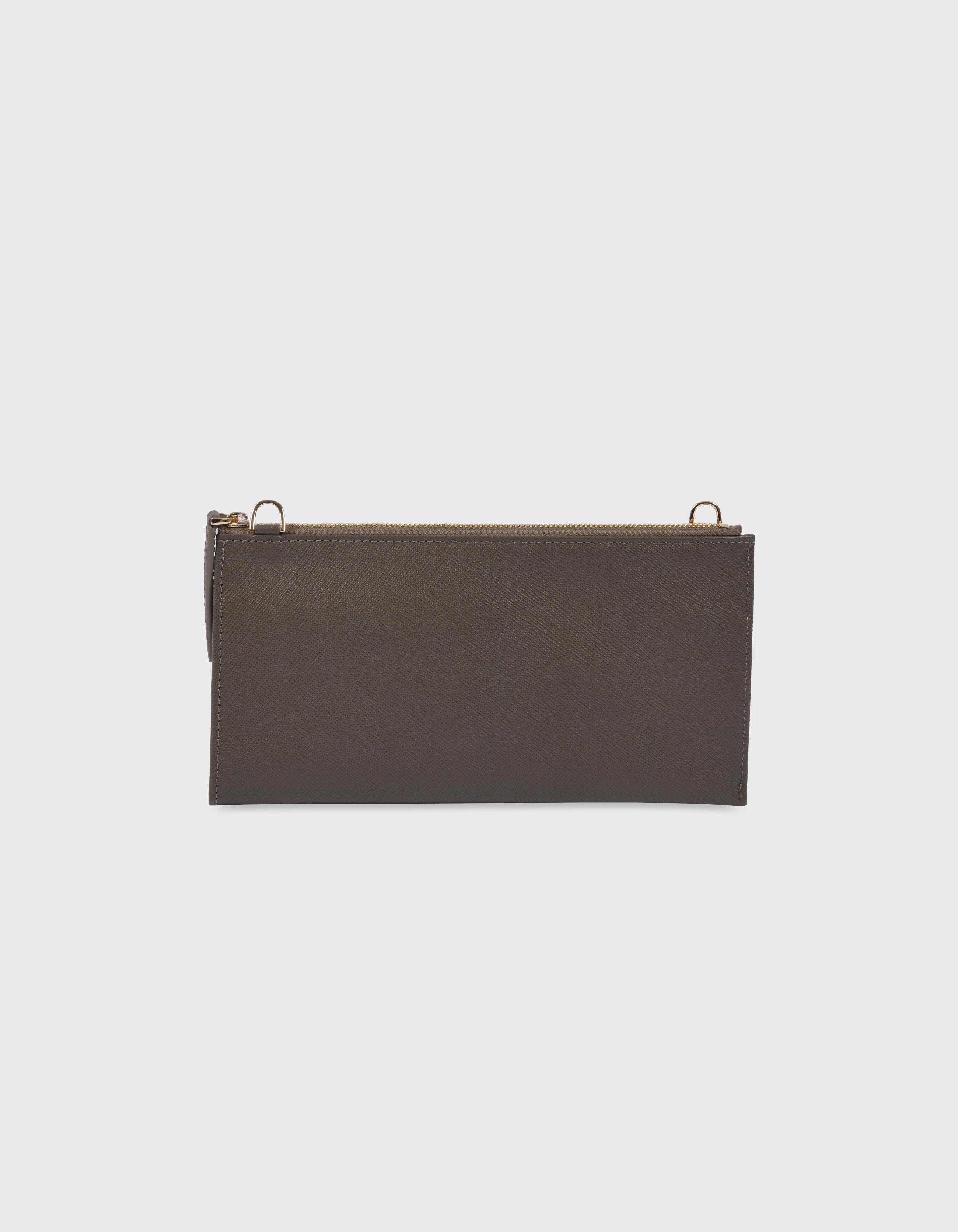 HiVa Atelier | Omnia Clutch Bag MINK | Beautiful and Versatile Leather Accessories