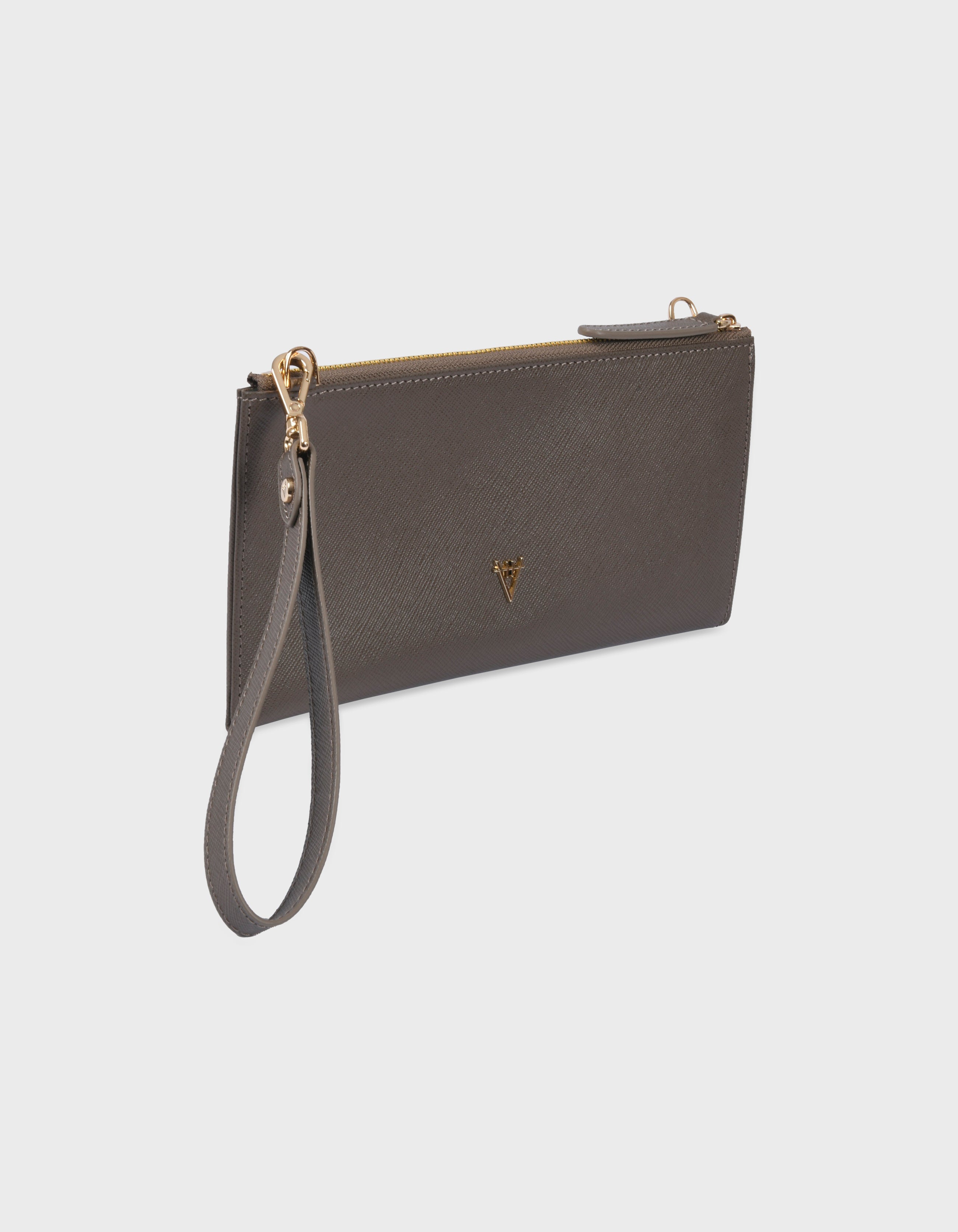 HiVa Atelier | Omnia Clutch Bag MINK | Beautiful and Versatile Leather Accessories