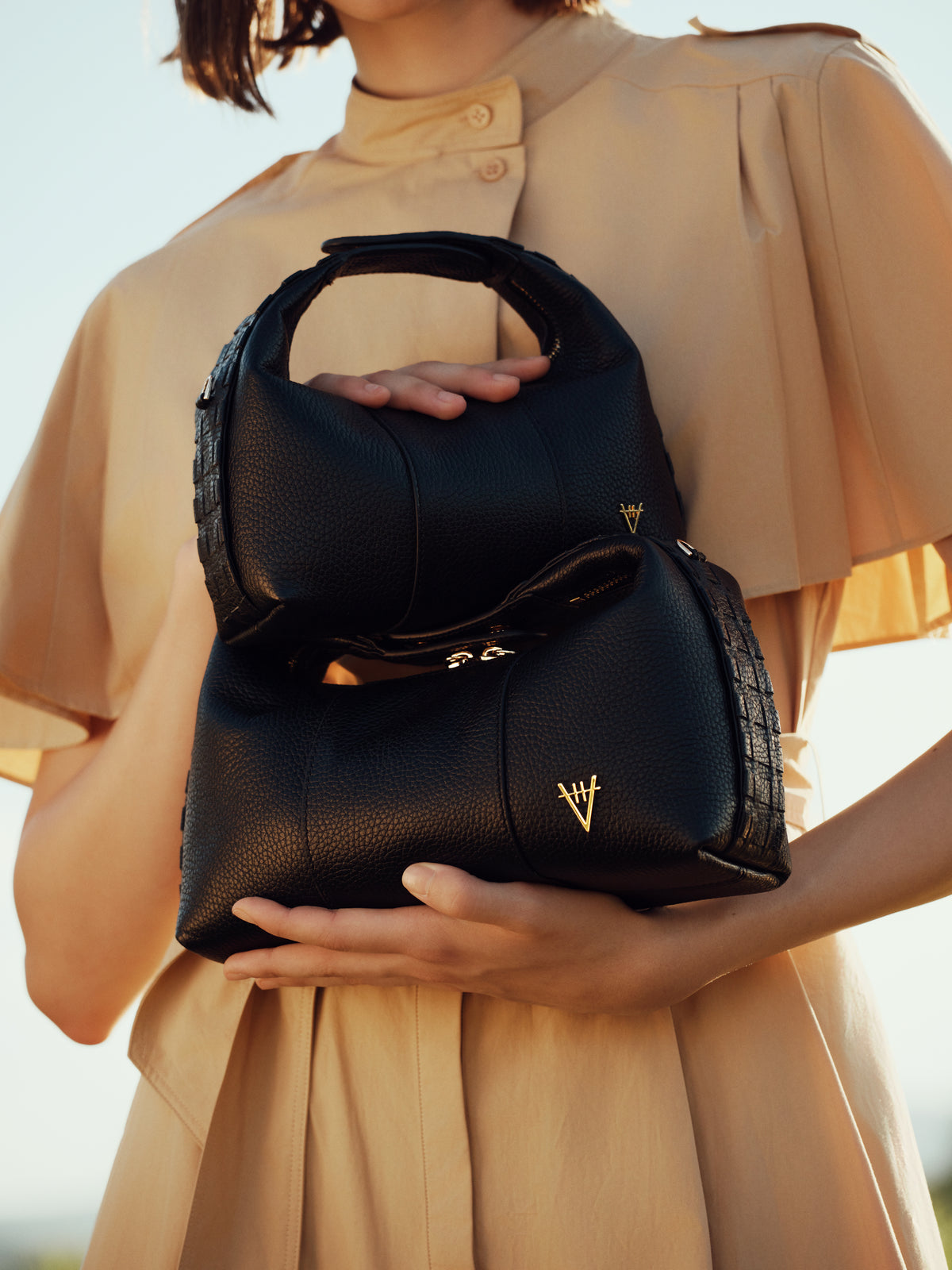 HiVa Atelier | Midi Croissant Bag | Beautiful and Versatile Leather Accessories