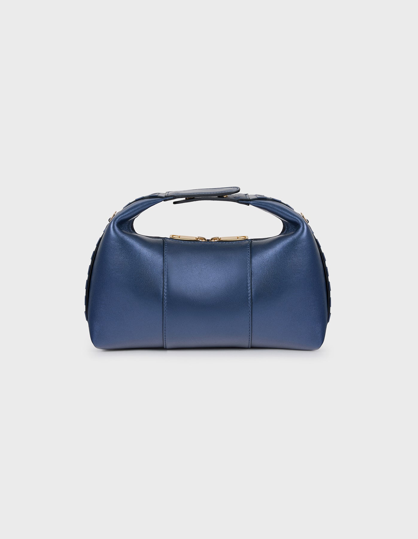 HiVa Atelier | Midi Croissant Bag Midnight Plum | Beautiful and Versatile Leather Accessories