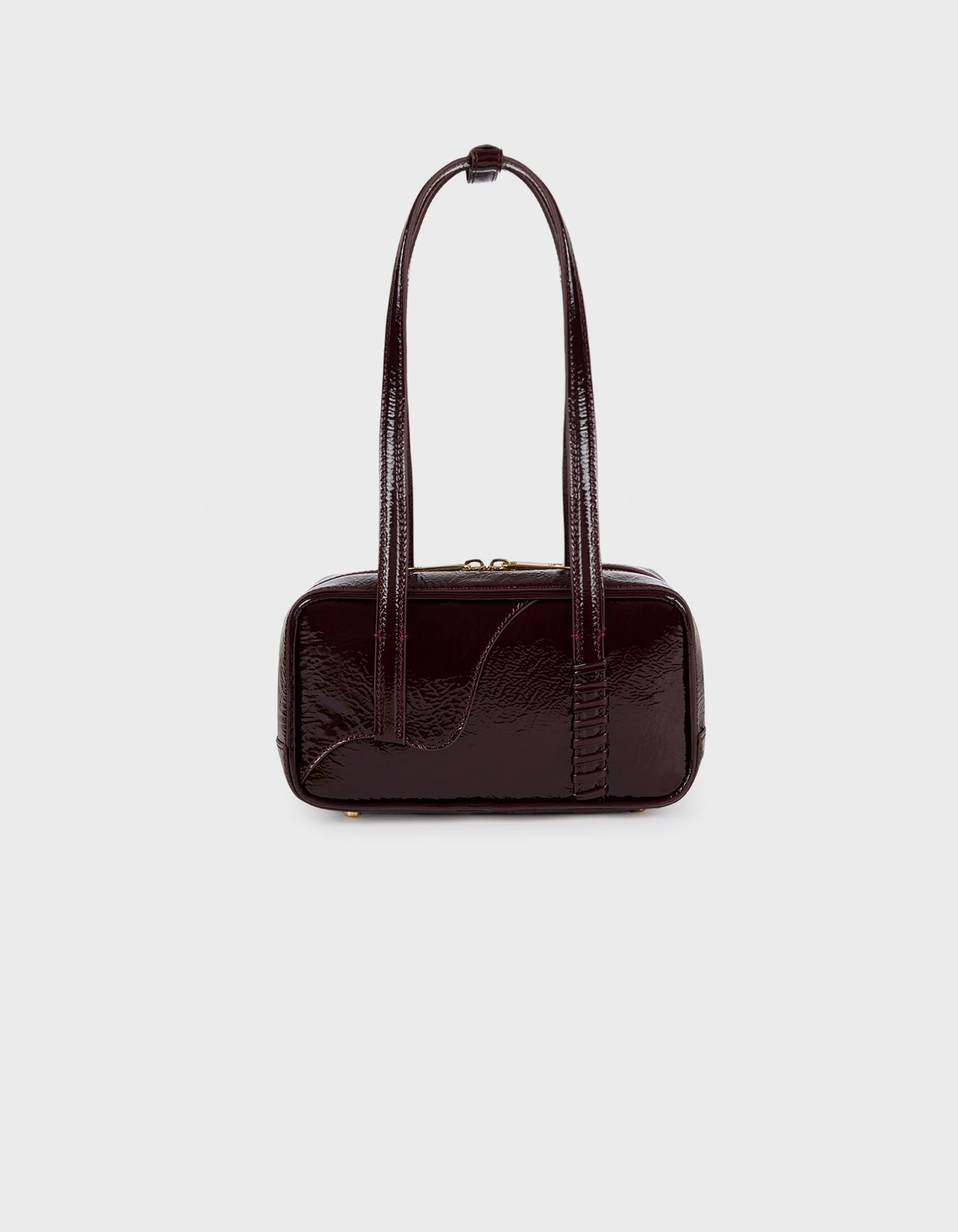 HiVa Atelier | Mini Bowling Tote Bag RASPBERRY | Her Tarza Uygun Deri Aksesuarlar