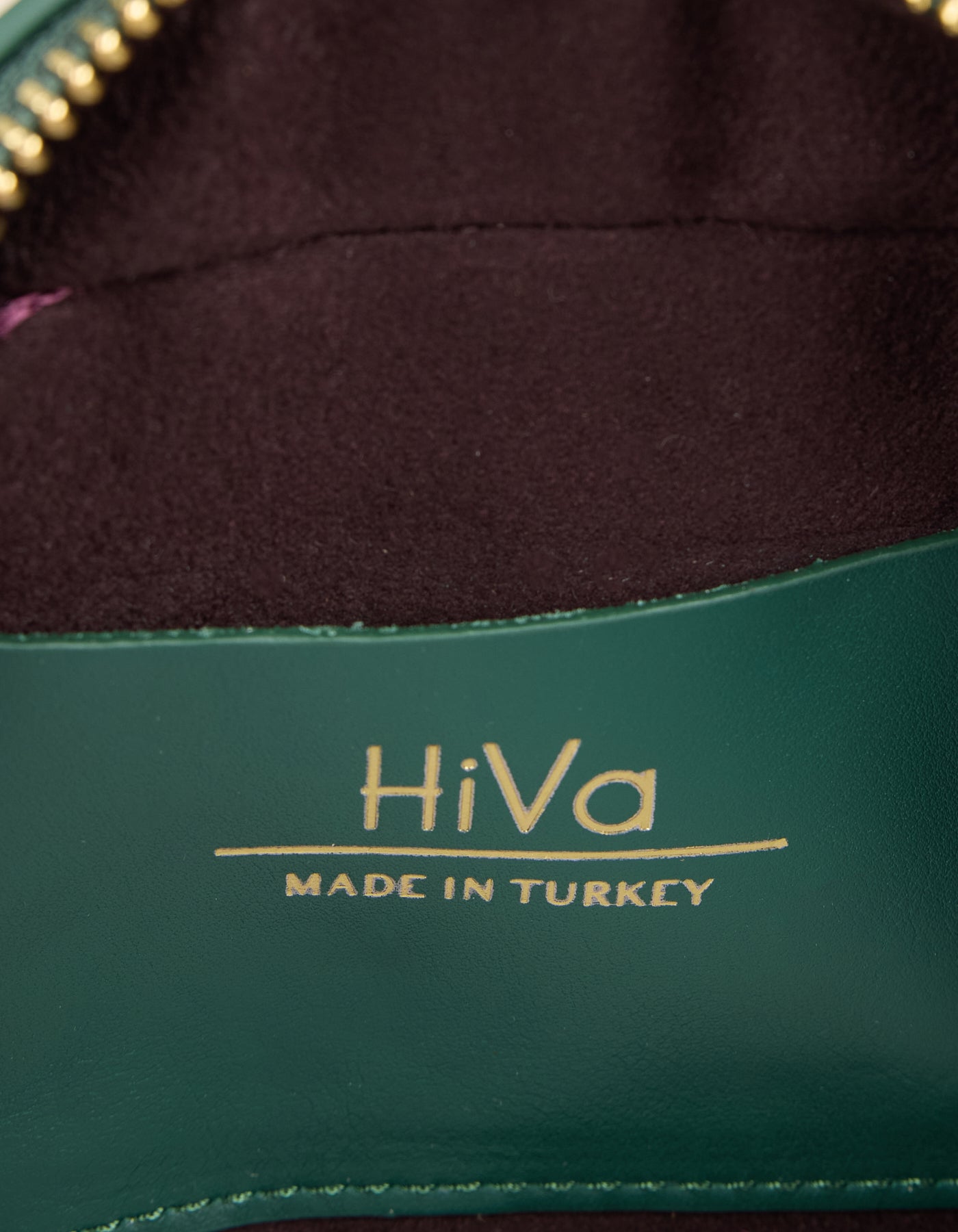 HiVa Atelier | Micro Bowling Bag DEEP EMERALD | Beautiful and Versatile Leather Accessories