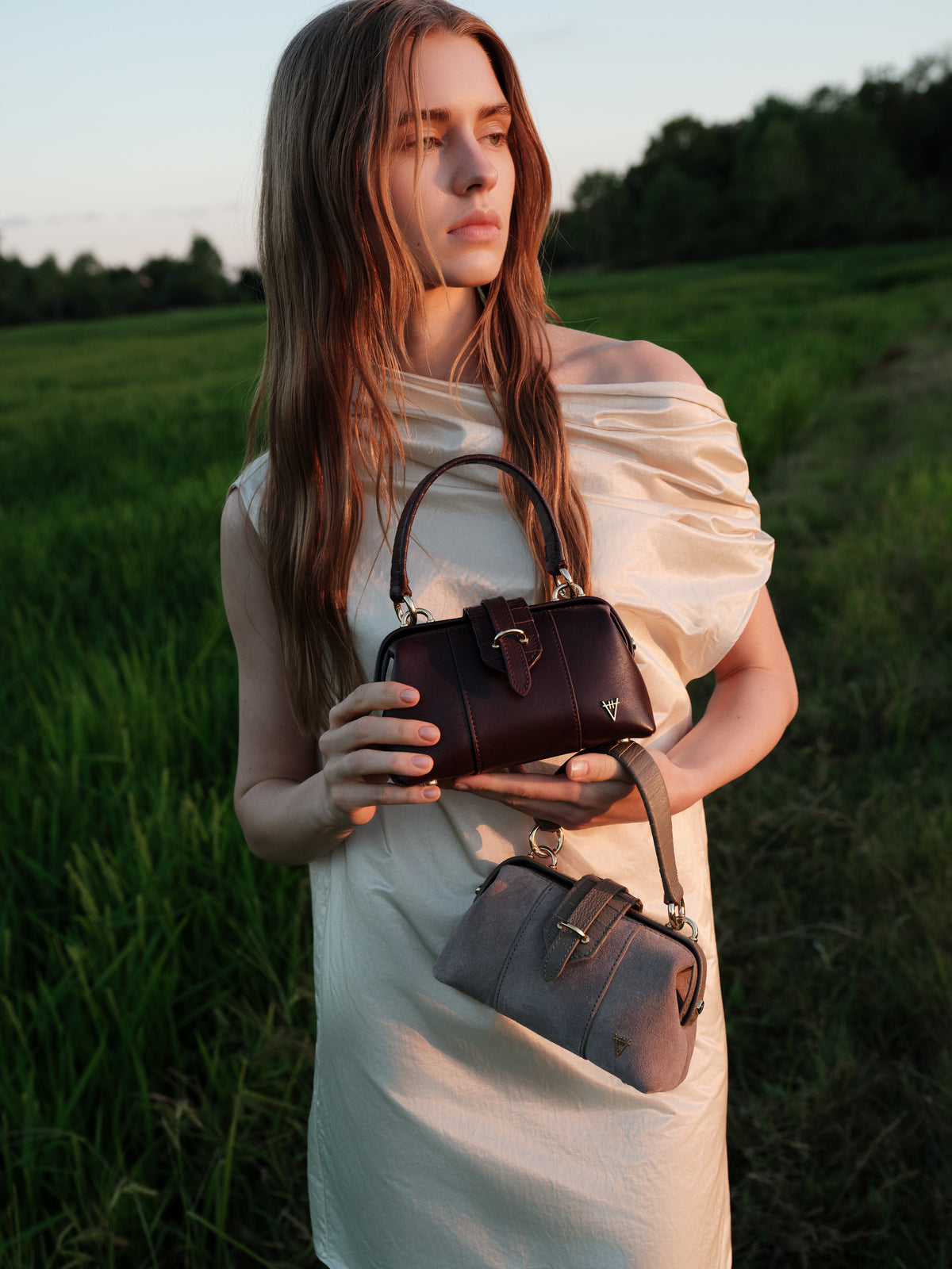 HiVa Atelier | Mini Nubes Doctor Bag | Beautiful and Versatile Leather Accessories