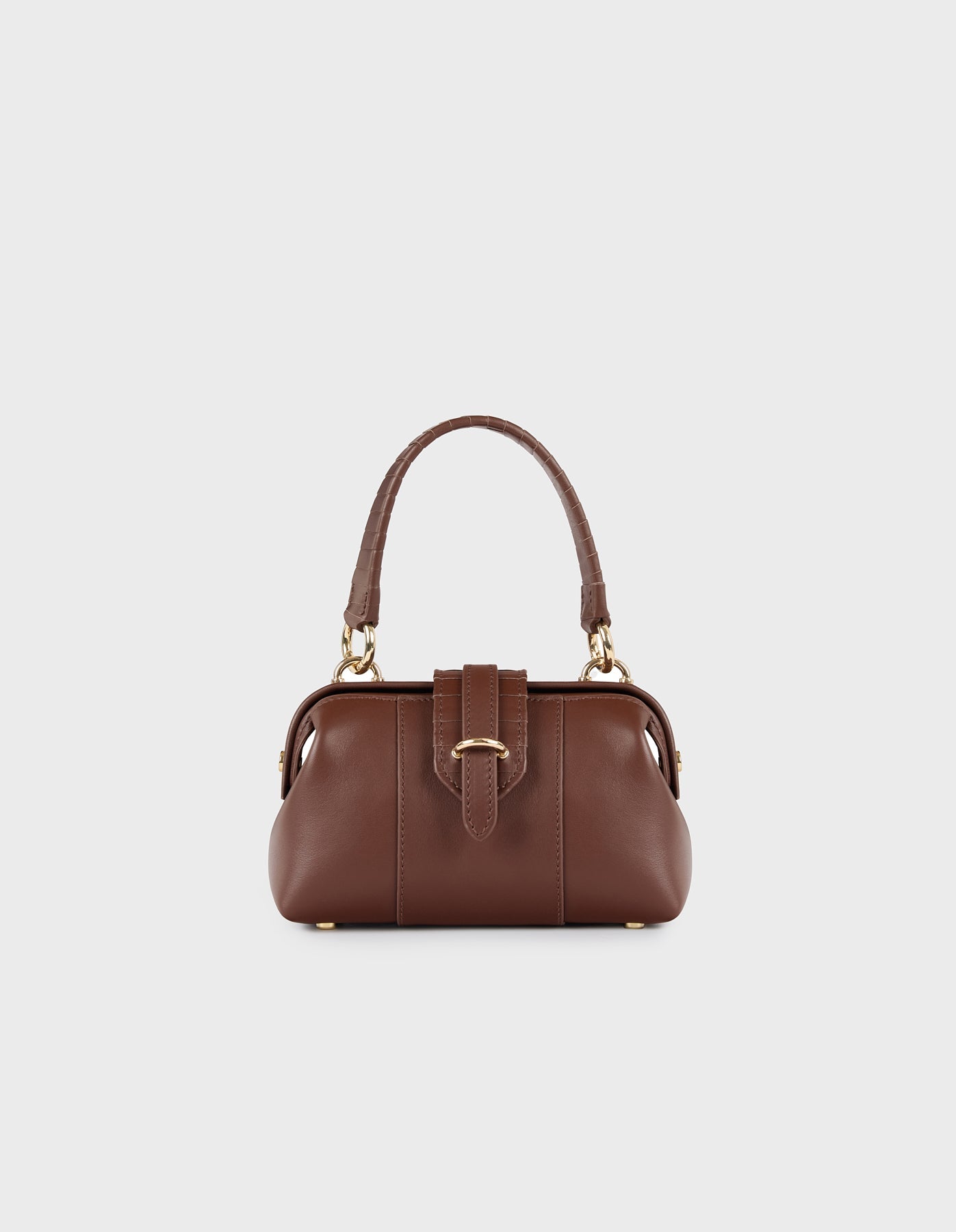 HiVa Atelier | Mini Nubes Doctor Bag NUTSHELL | Her Tarza Uygun Deri Aksesuarlar