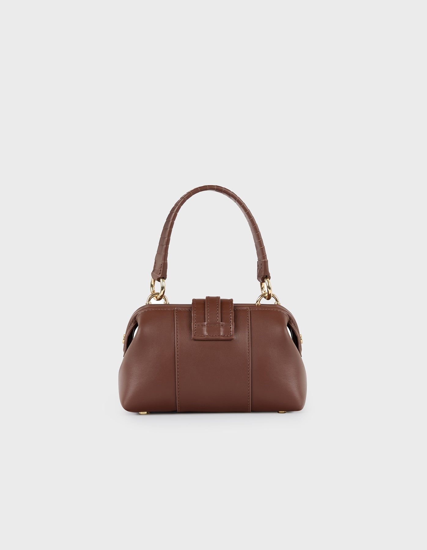 HiVa Atelier | Mini Nubes Doctor Bag NUTSHELL | Her Tarza Uygun Deri Aksesuarlar