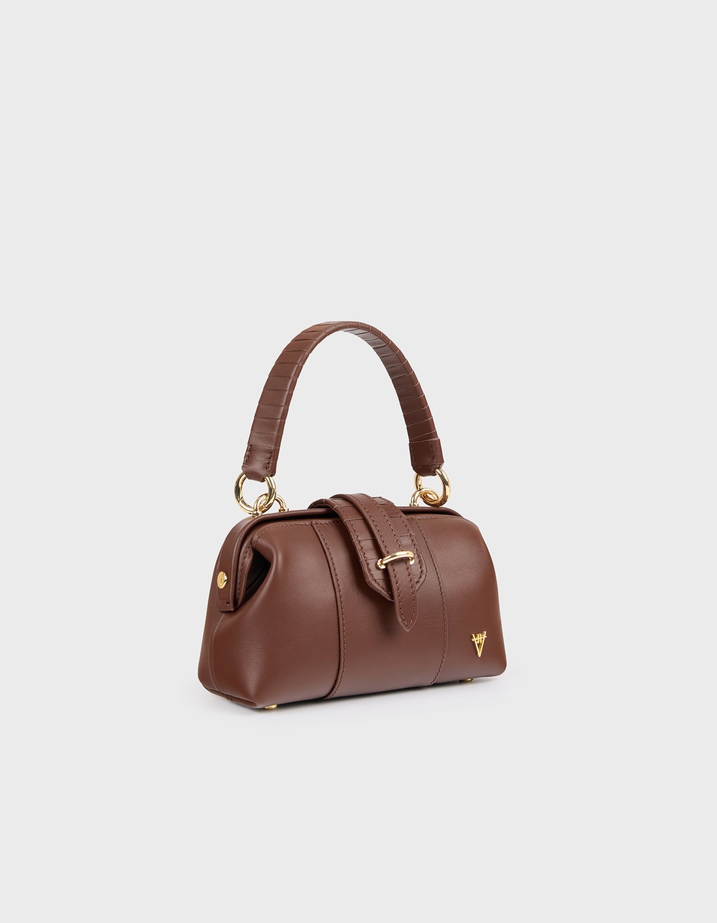 HiVa Atelier | Mini Nubes Doctor Bag NUTSHELL | Her Tarza Uygun Deri Aksesuarlar