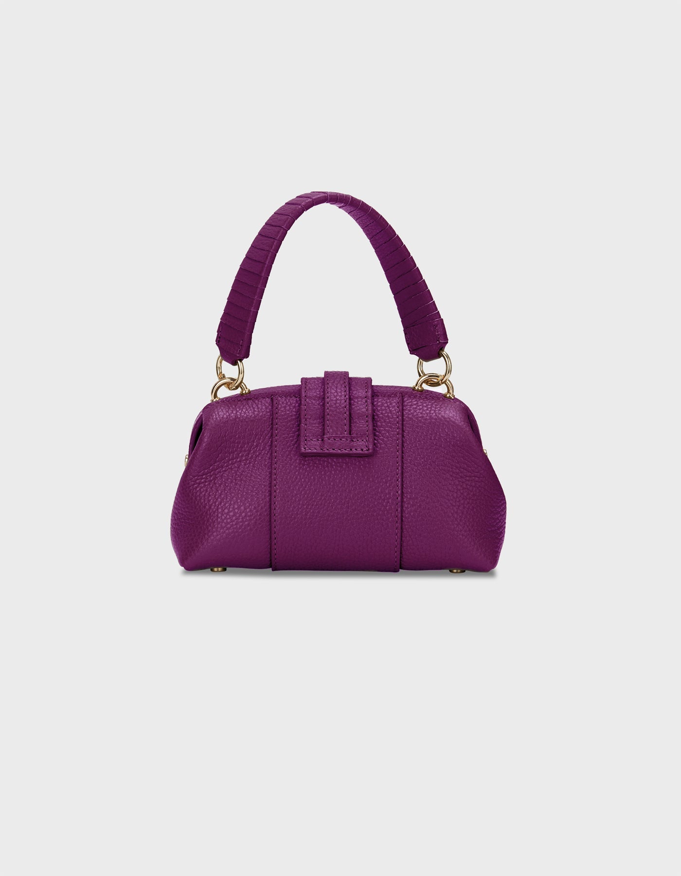 HiVa Atelier | Mini Nubes Doctor Bag MIDNIGHT PLUM | Beautiful and Versatile Leather Accessories