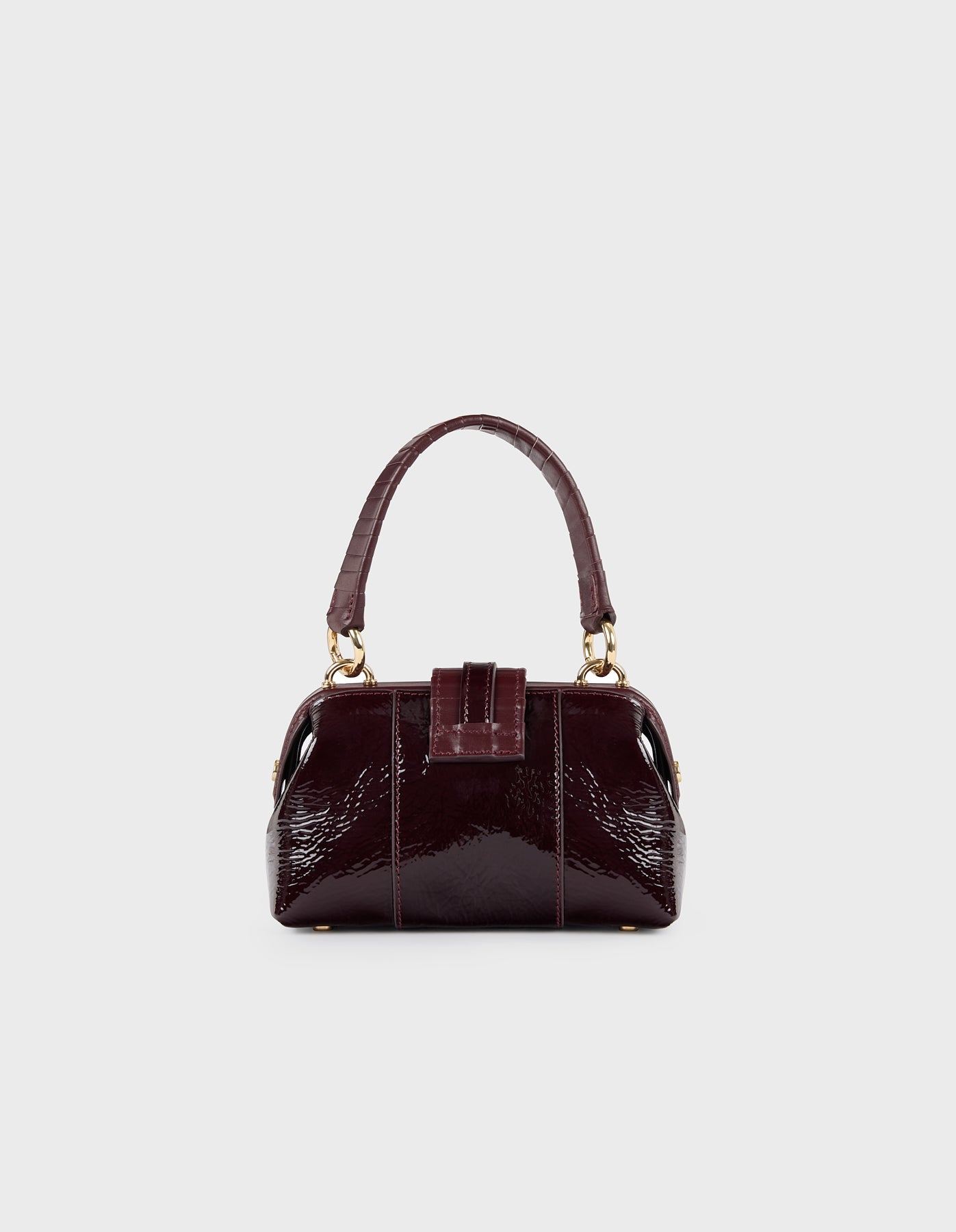 HiVa Atelier | Mini Nubes Doctor Bag RASPBERRY | Beautiful and Versatile Leather Accessories