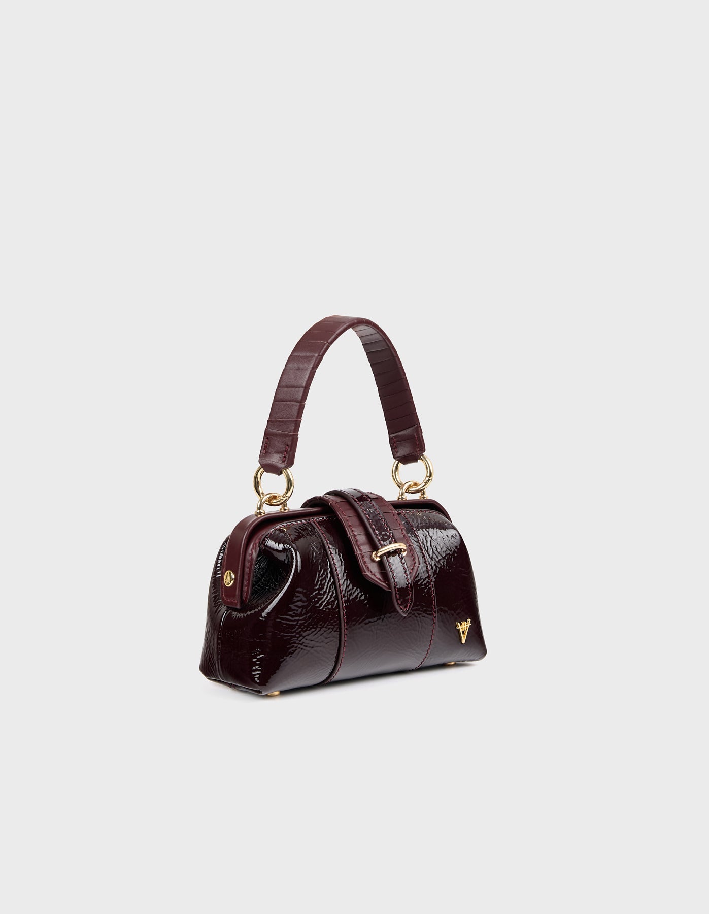 HiVa Atelier | Mini Nubes Doctor Bag RASPBERRY | Beautiful and Versatile Leather Accessories