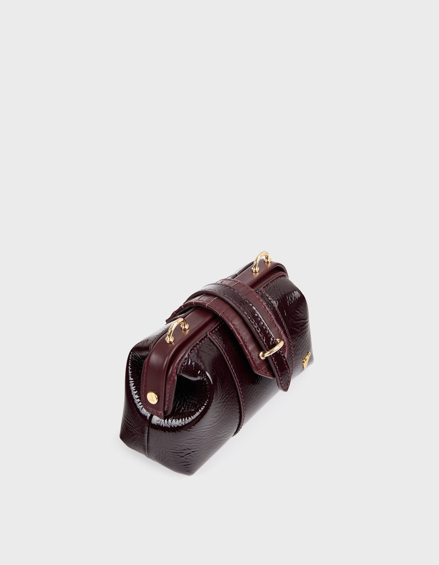 HiVa Atelier | Mini Nubes Doctor Bag RASPBERRY | Beautiful and Versatile Leather Accessories