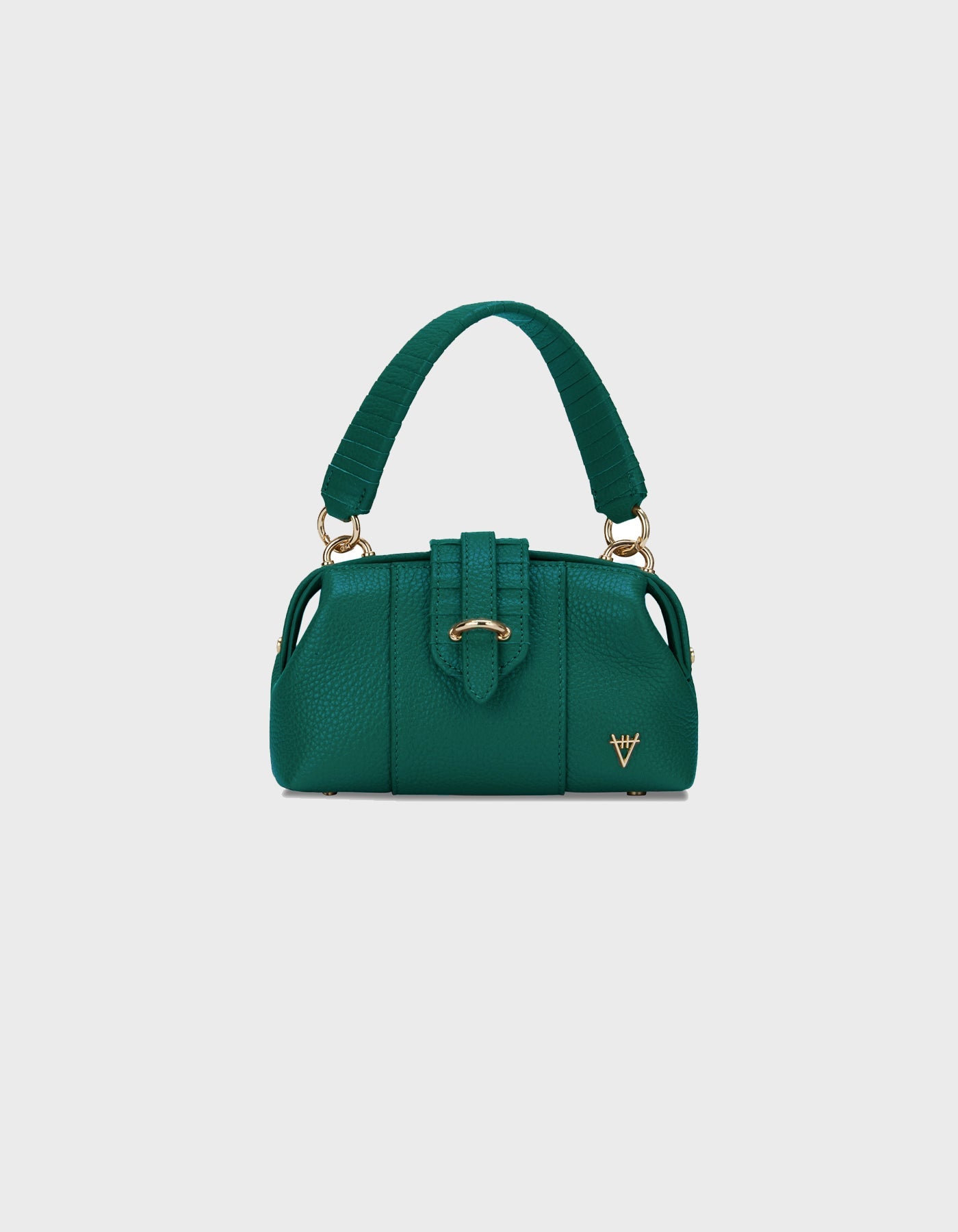 HiVa Atelier | Mini Nubes Doctor Bag FOREST GREEN | Beautiful and Versatile Leather Accessories