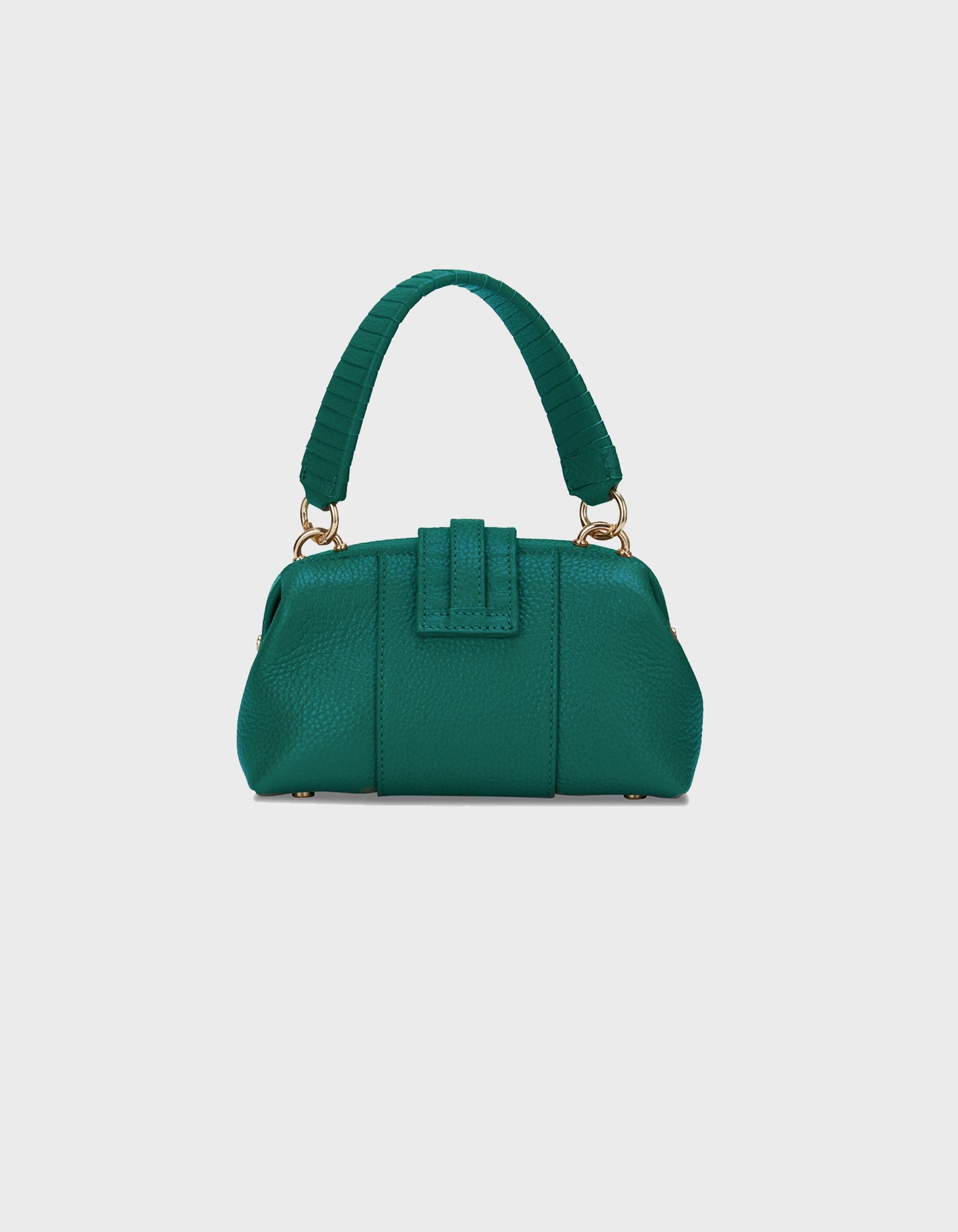 HiVa Atelier | Mini Nubes Doctor Bag FOREST GREEN | Beautiful and Versatile Leather Accessories