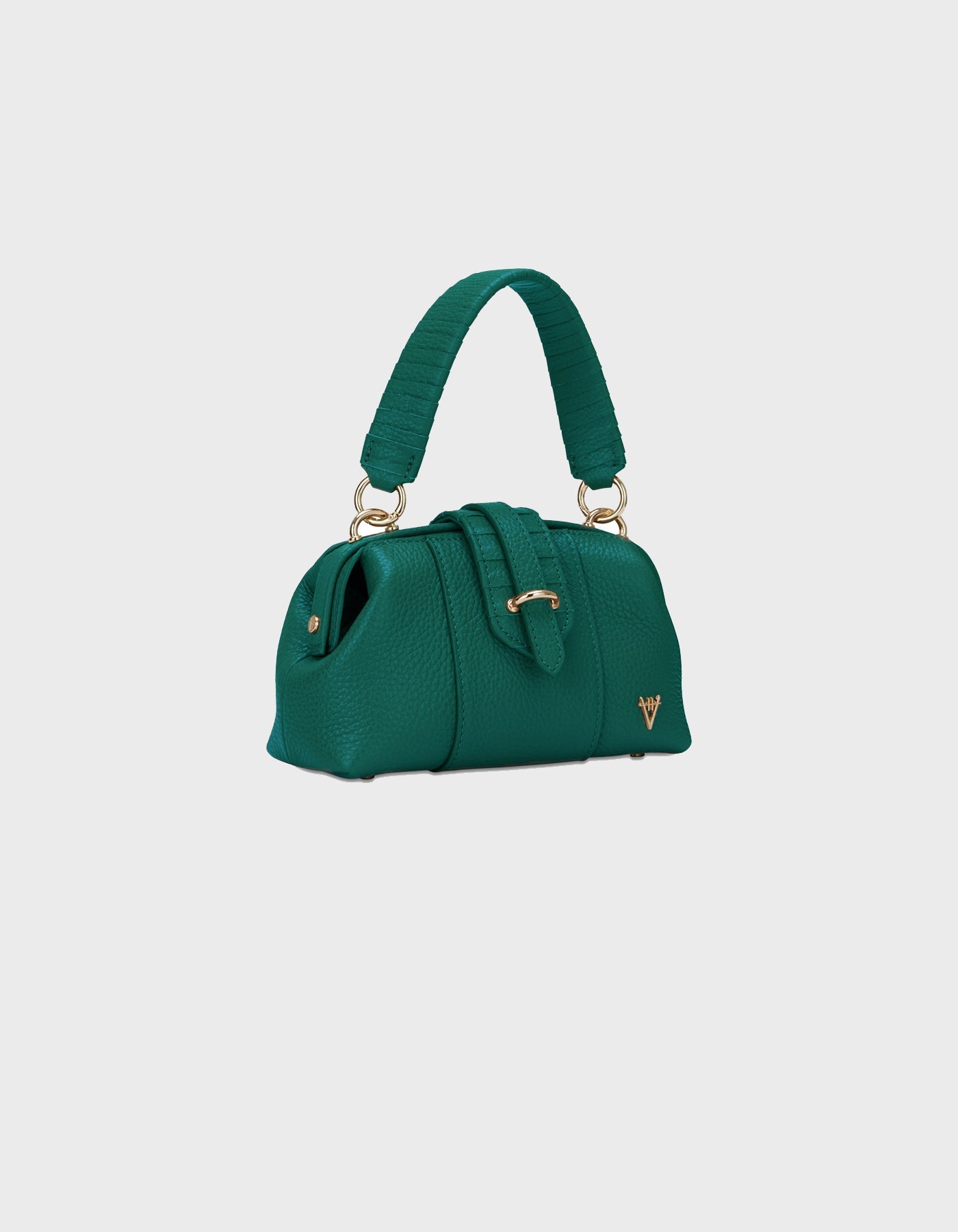 HiVa Atelier | Mini Nubes Doctor Bag FOREST GREEN | Beautiful and Versatile Leather Accessories