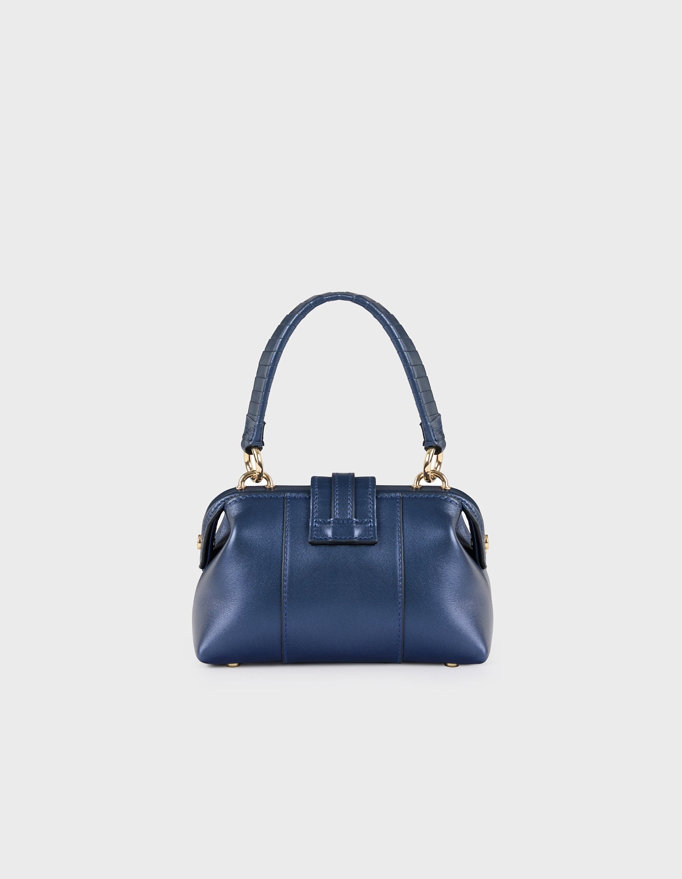 HiVa Atelier | Mini Nubes Doctor Bag NAVY | Beautiful and Versatile Leather Accessories