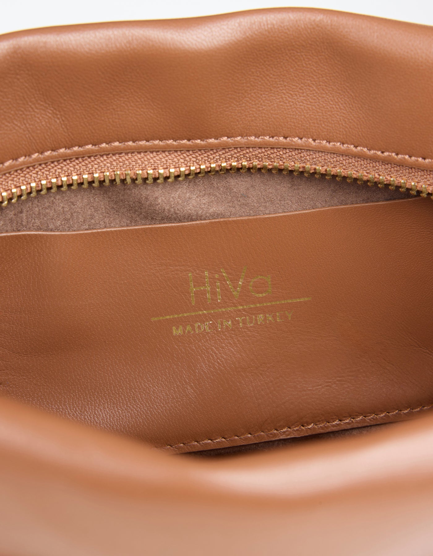 HiVa Atelier | Marise Clutch & Chain Bag WOOD | Beautiful and Versatile Leather Accessories