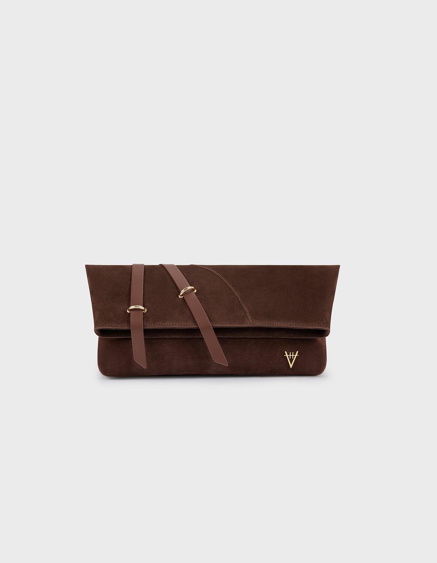 Hiva Atelier | Arlette Clutch & Chain Bag NUTSHELL SUEDE | Her Tarza Uygun Deri Aksesuarlar