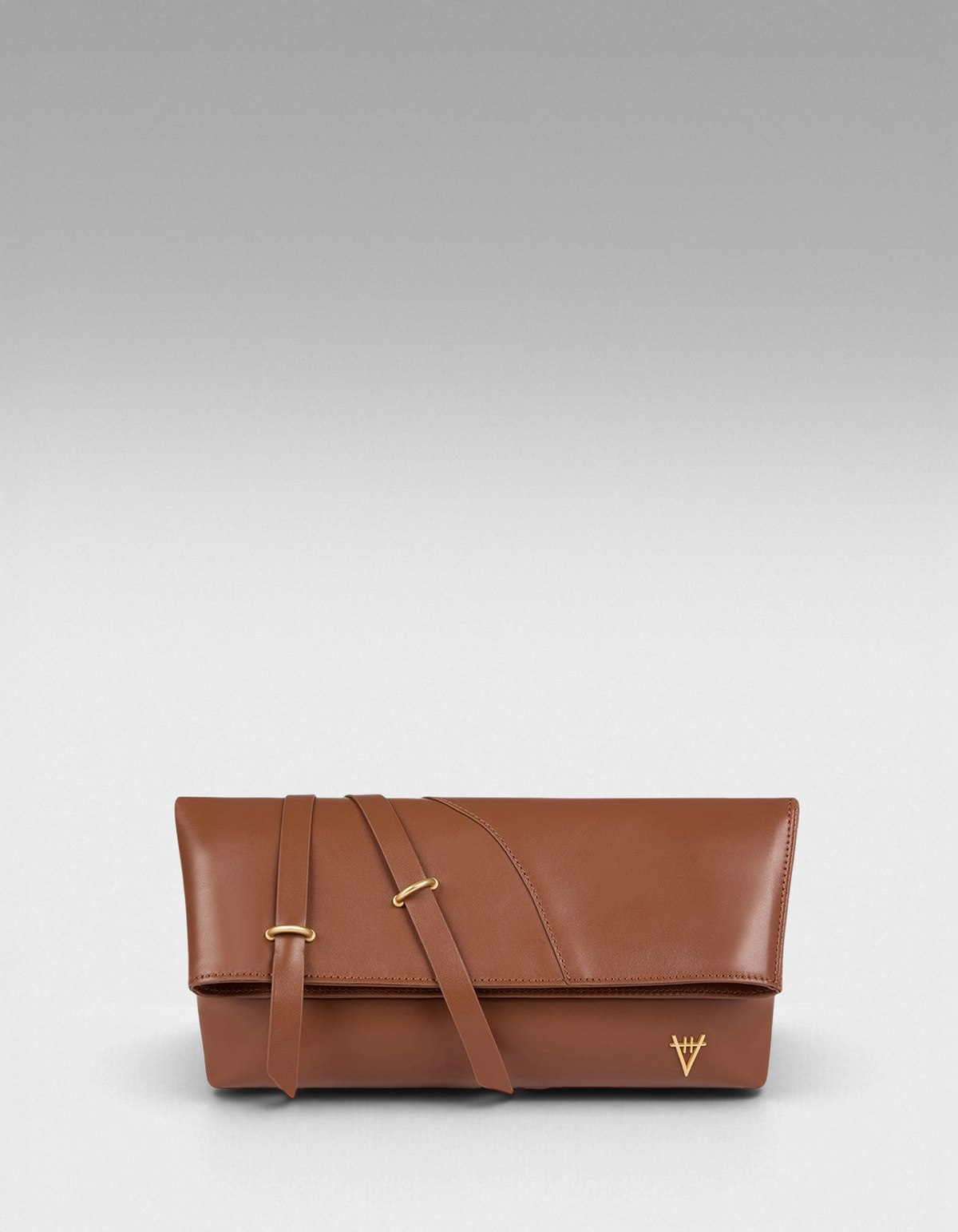 HiVa Atelier | Arlette Clutch & Chain Bag Wood | Beautiful and Versatile Leather Accessories