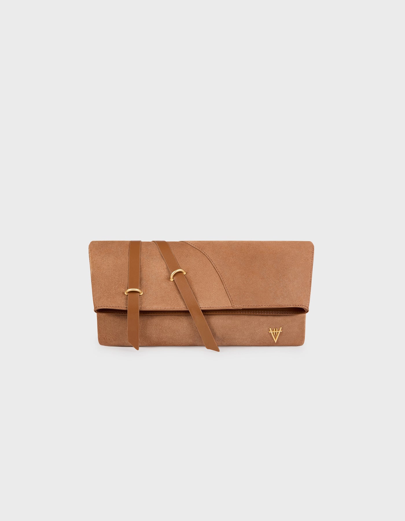 Hiva Atelier | Arlette Clutch & Chain Bag WOOD SUEDE | Her Tarza Uygun Deri Aksesuarlar
