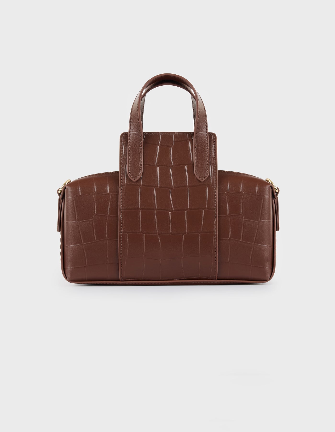 Hiva Atelier | Onsra Cylinder Crossbody Bag NUTSHELL | Beautiful and Versatile Leather Accessories