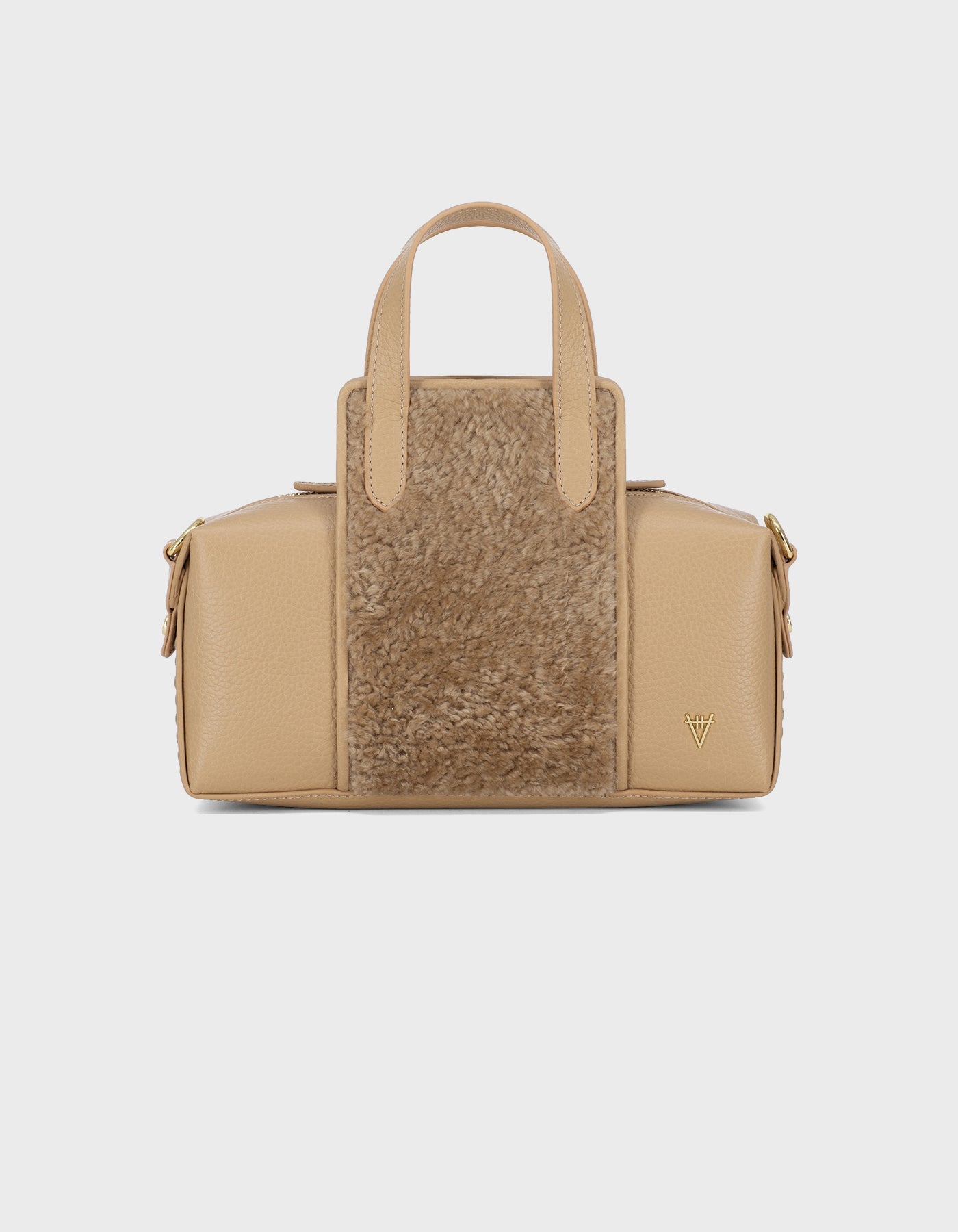 Hiva Atelier | Onsra Cylinder Crossbody Bag BISCUIT | Beautiful and Versatile Leather Accessories