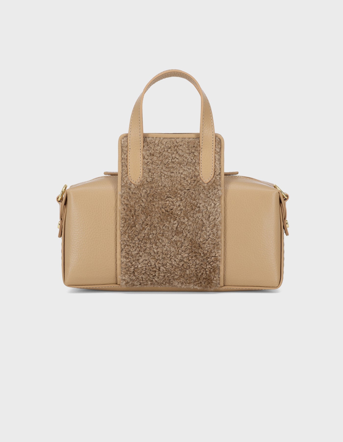 Hiva Atelier | Onsra Cylinder Crossbody Bag BISCUIT | Beautiful and Versatile Leather Accessories
