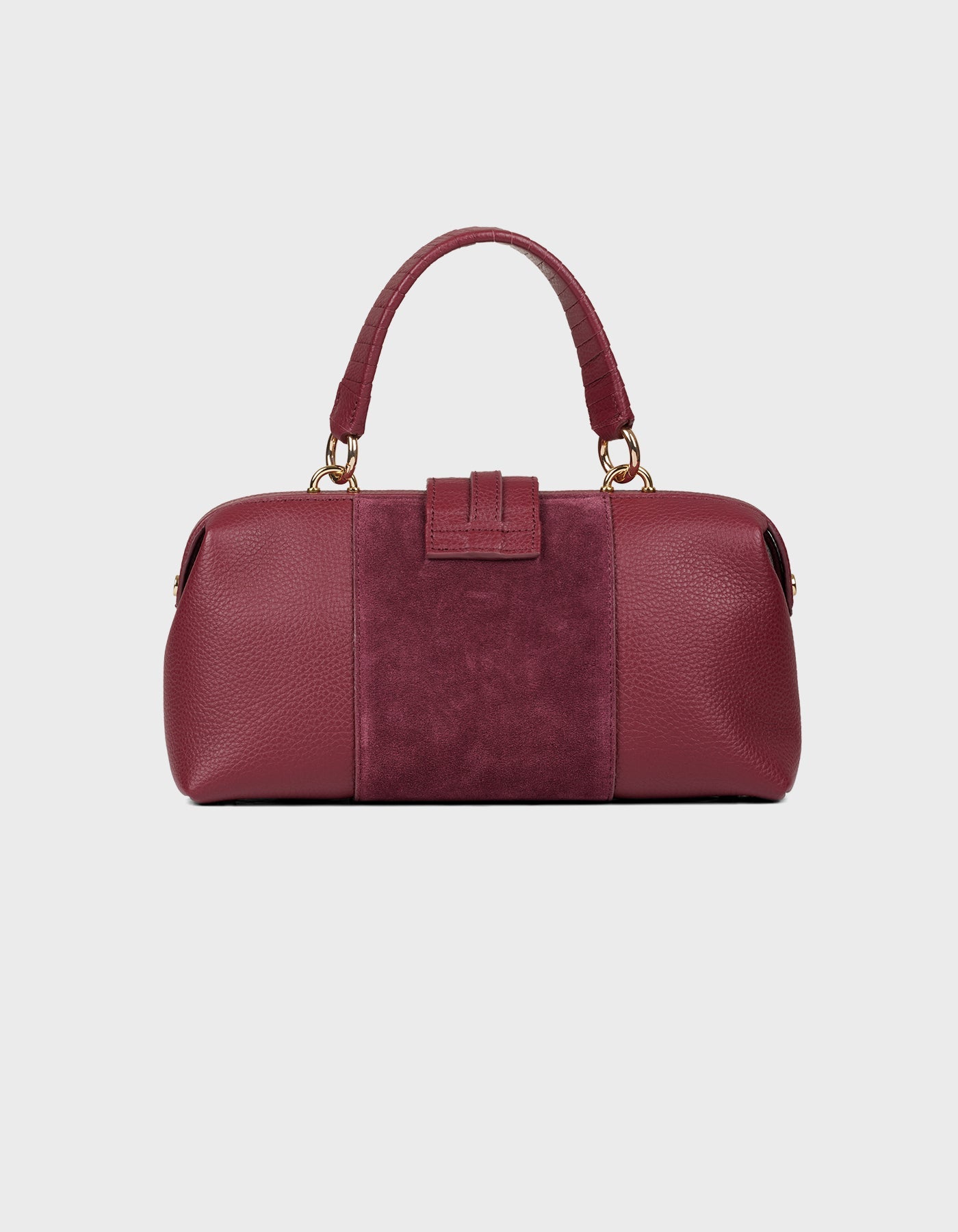 Hiva Atelier | Nubes Doctor Bag BURGUNDY | Beautiful and Versatile Leather Accessories