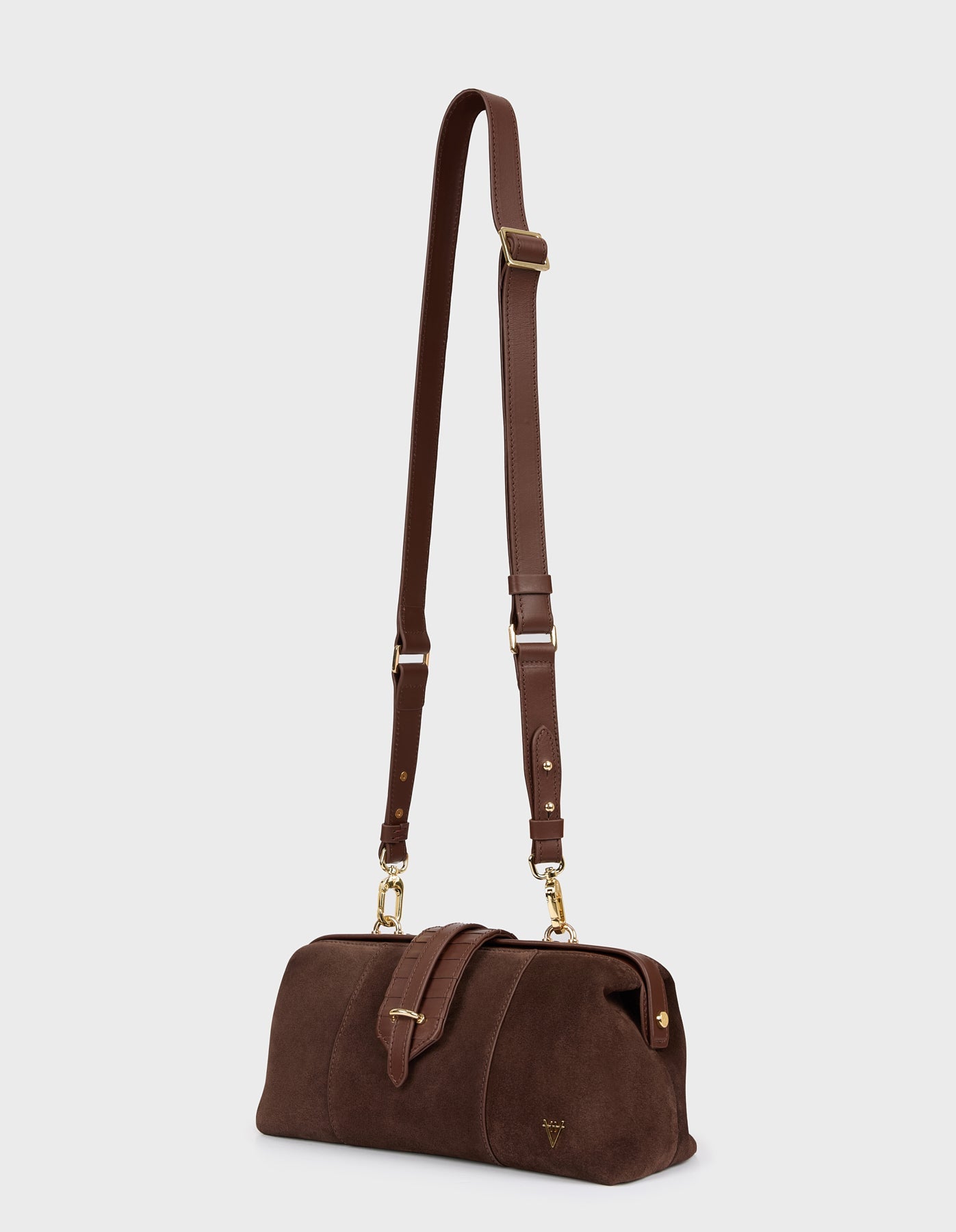Hiva Atelier | Nubes Doctor Bag NUTSHELL SUEDE | Beautiful and Versatile Leather Accessories