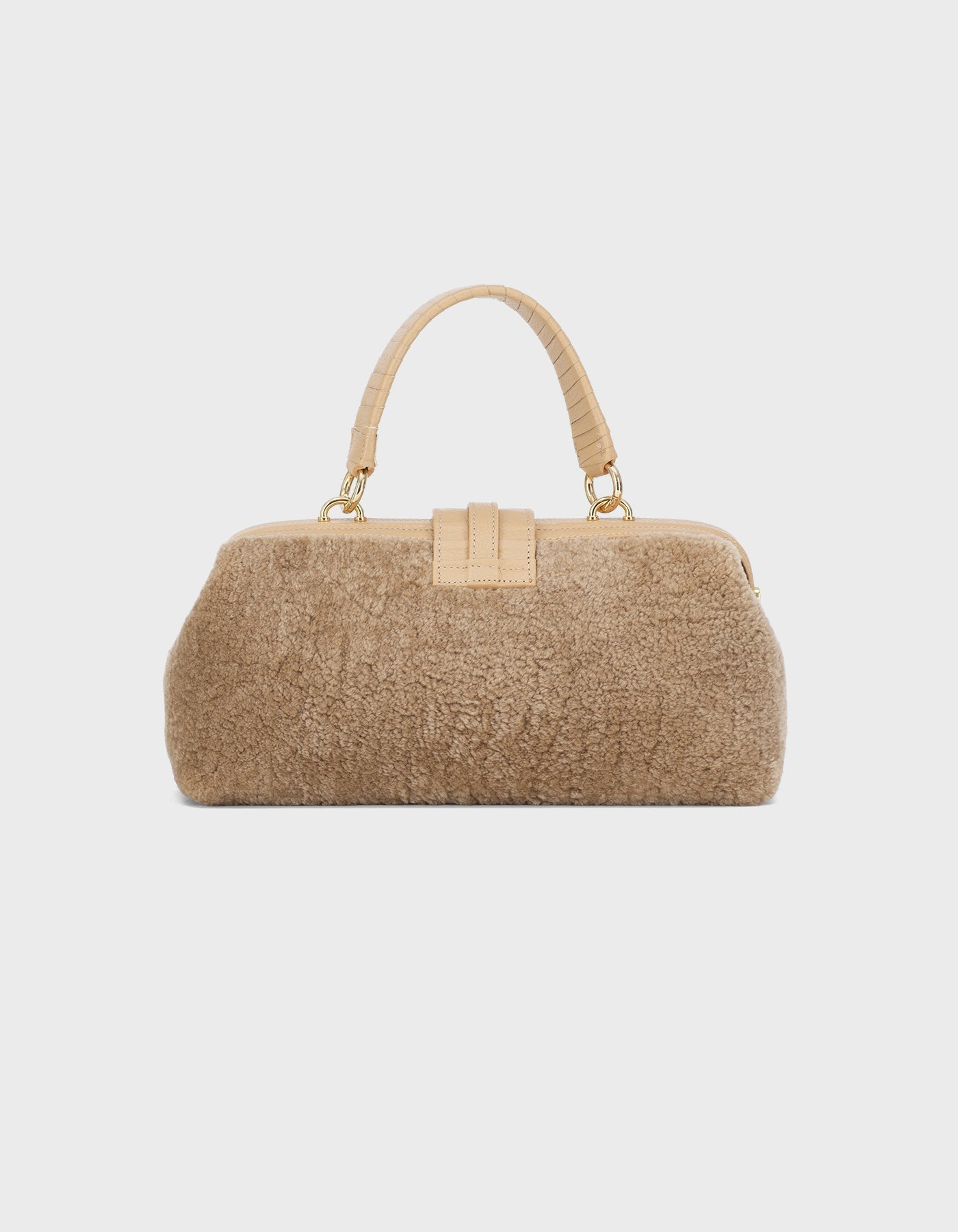 Hiva Atelier | Nubes Doctor Bag BISCUIT | Beautiful and Versatile Leather Accessories