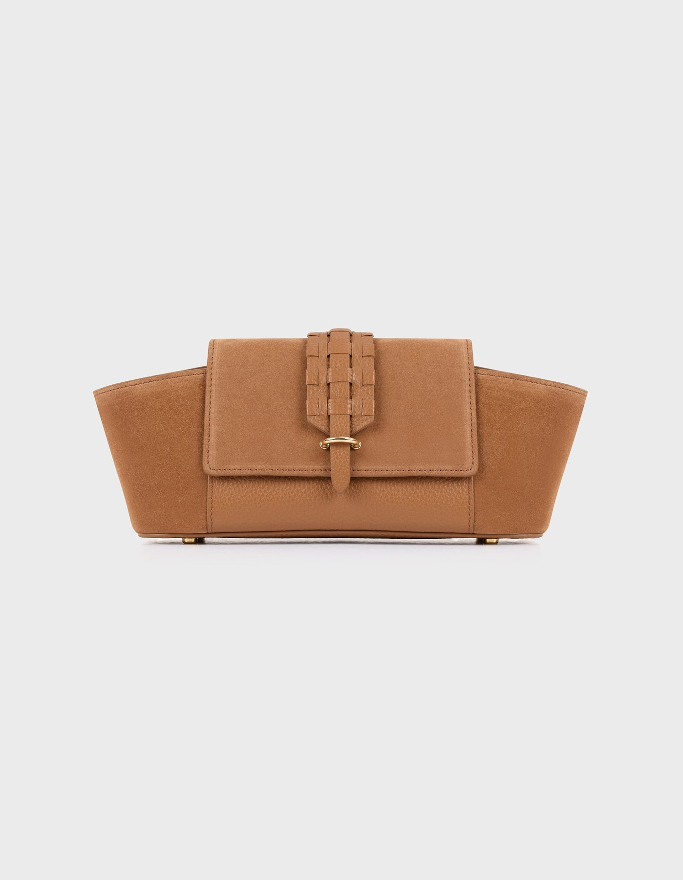 HiVa Atelier | Navis Shoulder Bag WOOD SUEDE | Beautiful and Versatile Leather Accessories