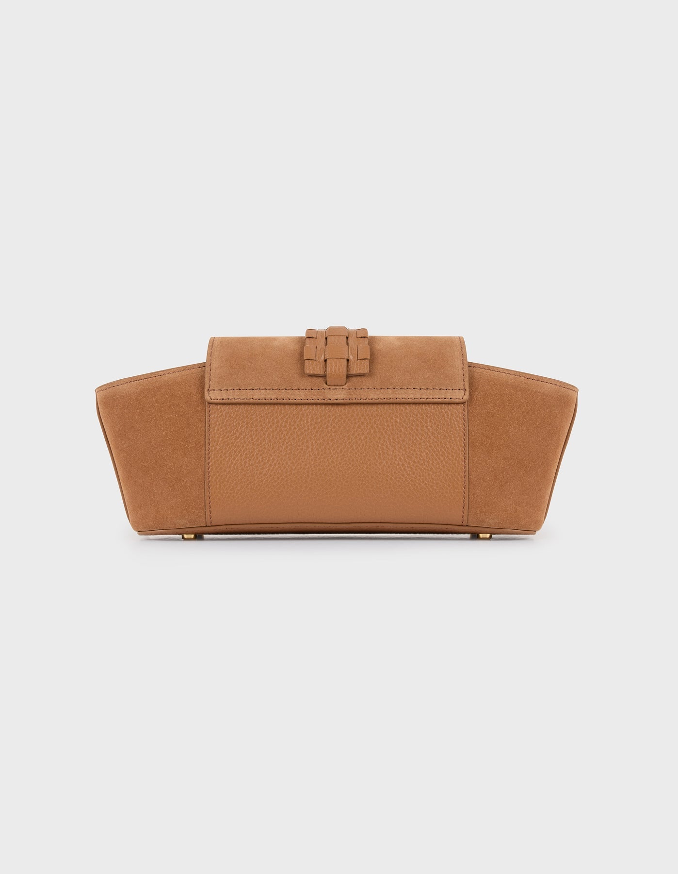 HiVa Atelier | Navis Shoulder Bag WOOD SUEDE | Her Tarza Uygun Deri Aksesuarlar