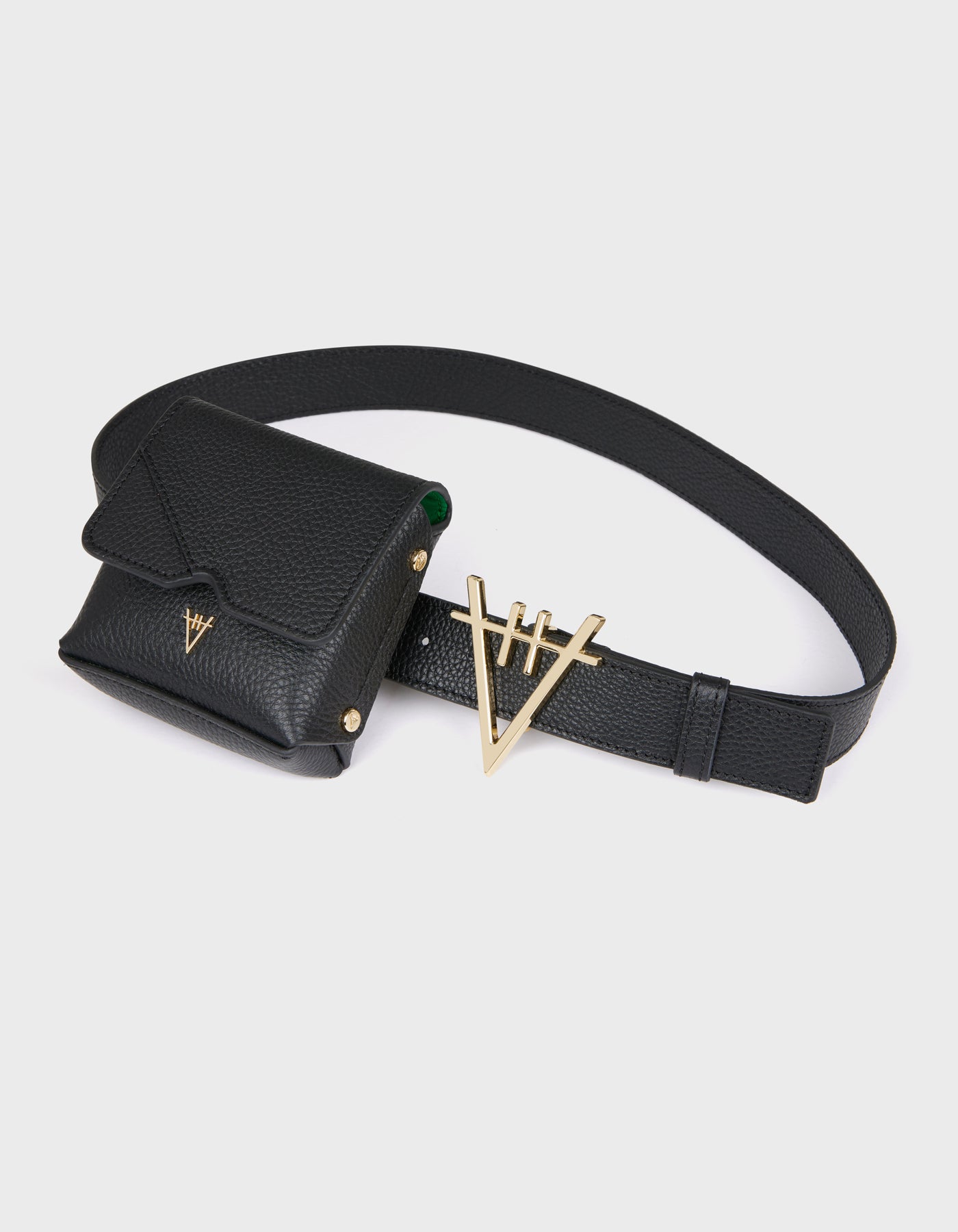 HiVa Atelier | Micro Mare Shoulder & Waist Bag BLACK | Her Tarza Uygun Deri Aksesuarlar
