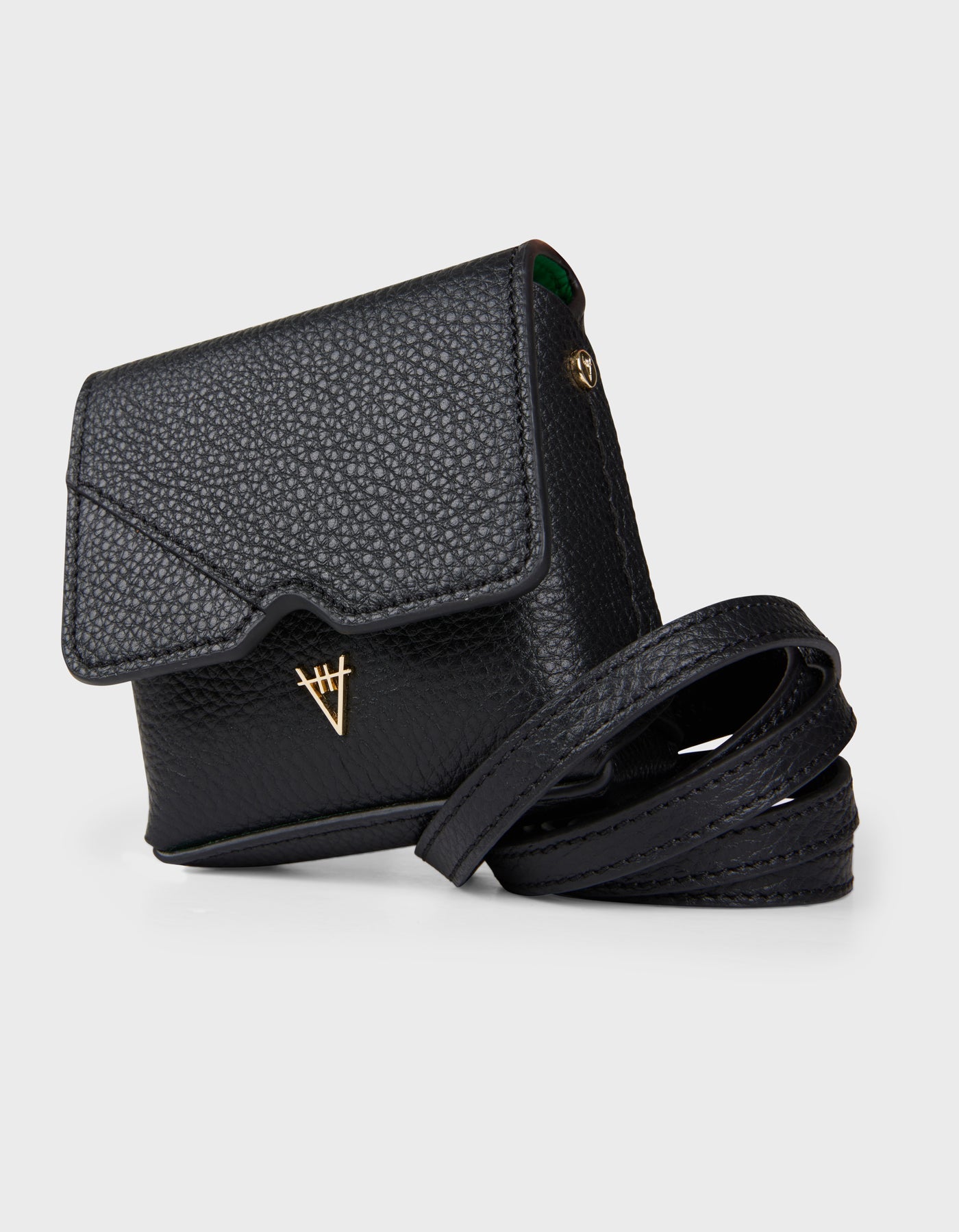 HiVa Atelier | Micro Mare Shoulder & Waist Bag BLACK | Her Tarza Uygun Deri Aksesuarlar