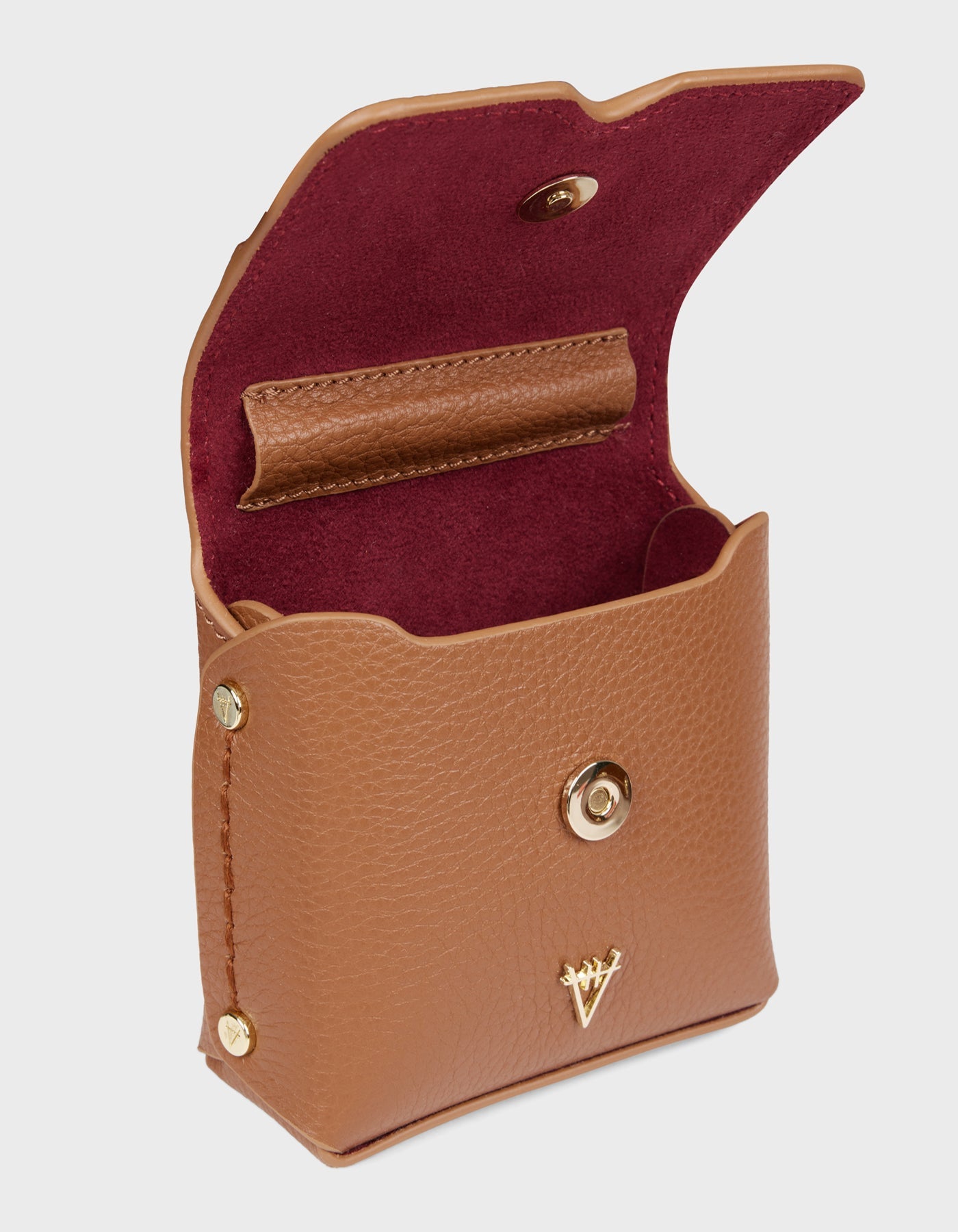 HiVa Atelier | Micro Mare Shoulder & Waist Bag WOOD | Her Tarza Uygun Deri Aksesuarlar