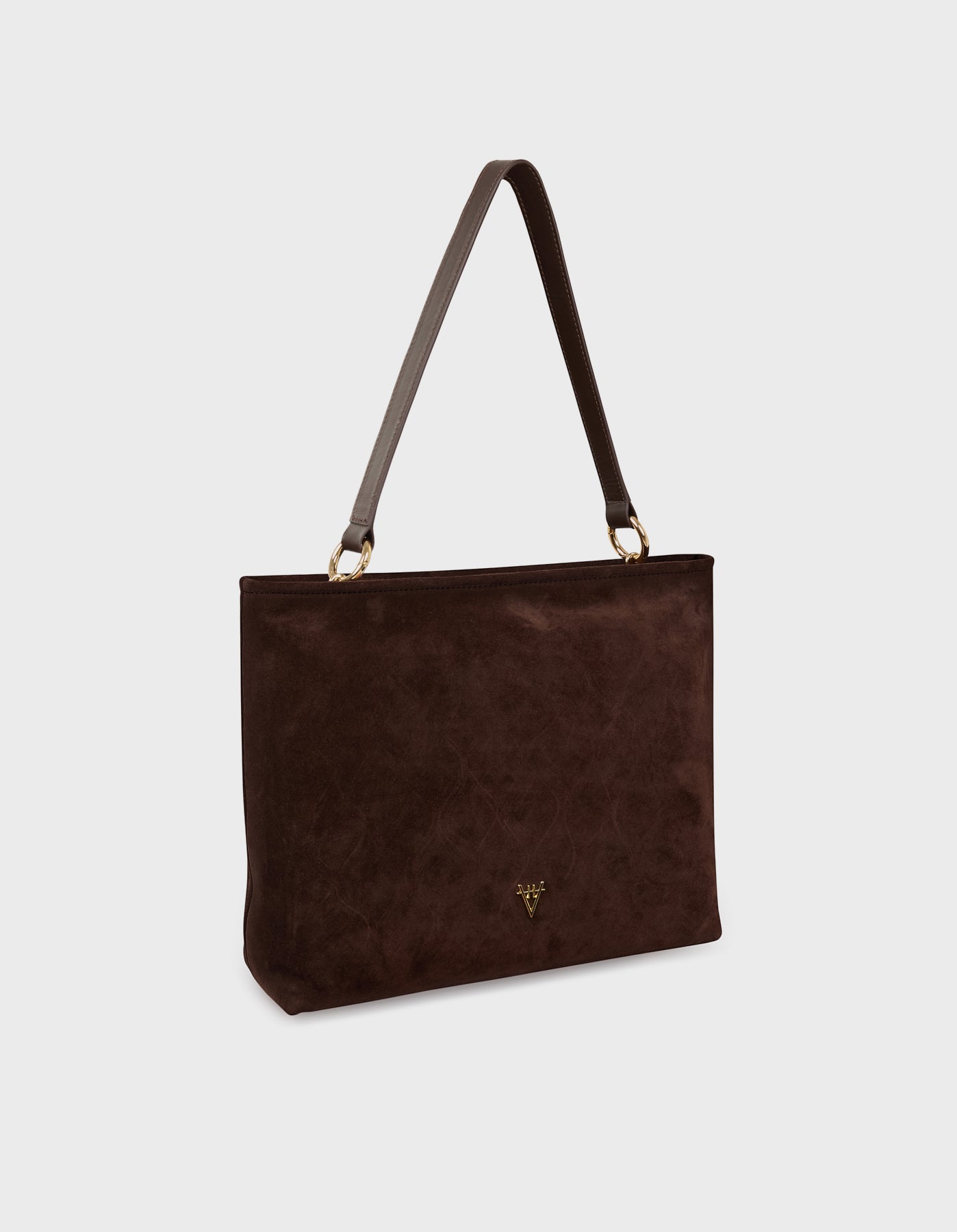 HiVa Atelier | Leather Mesh Tote Bag with Golden Beaded Detail NUTSHELL | Beautiful and Versatile Leather Accessories