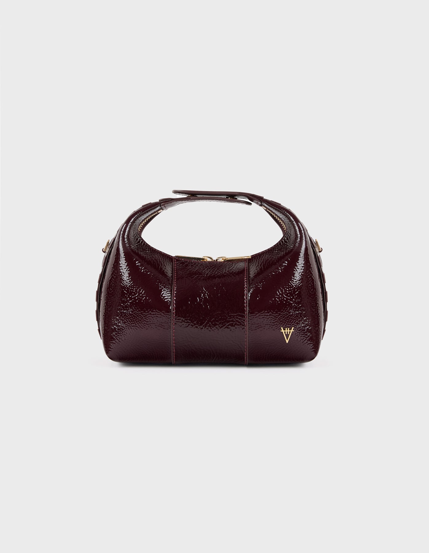 Hiva Atelier | Mini Croissant RASPBERRY | Beautiful and Versatile Leather Accessories