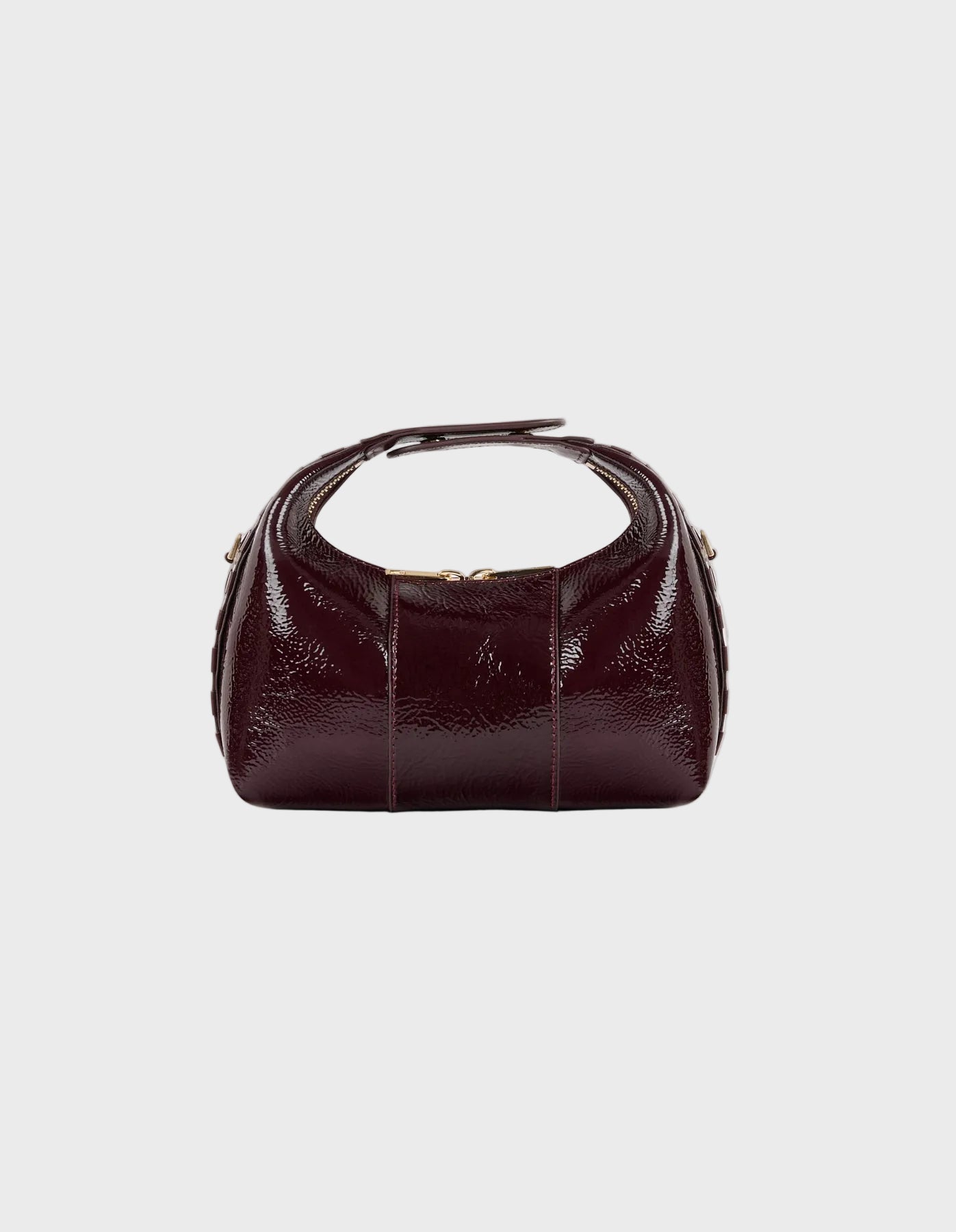 Hiva Atelier | Mini Croissant RASPBERRY | Beautiful and Versatile Leather Accessories