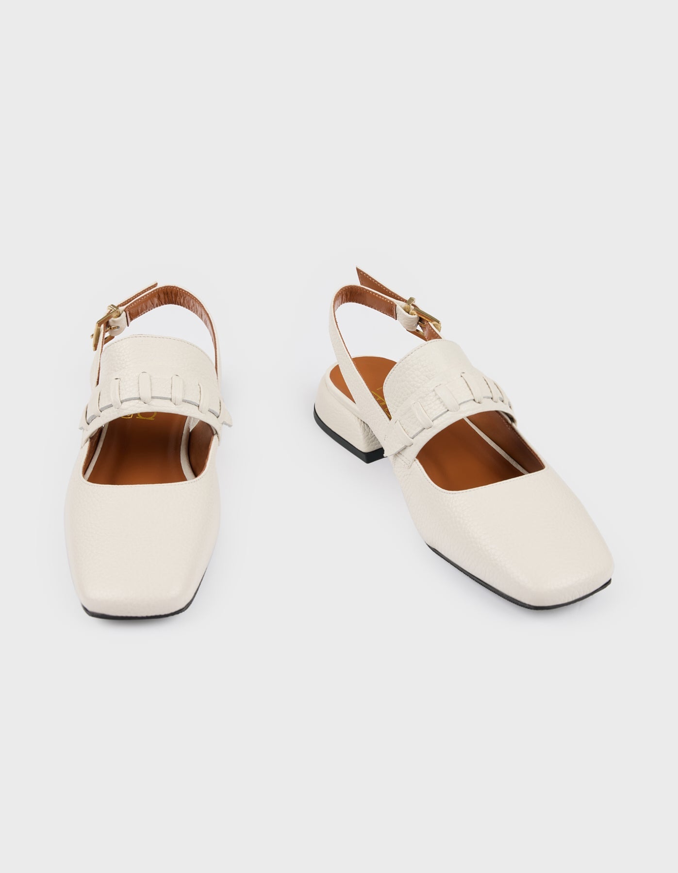 Hiva Atelier | Mary Jane Flat Bone | Beautiful and Versatile Leather Accessories