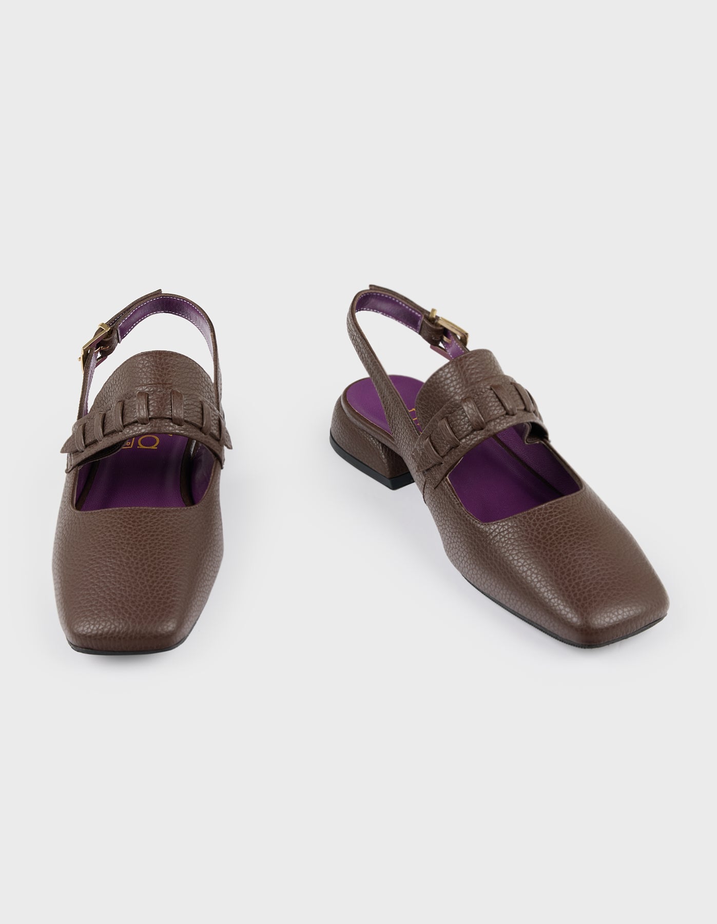 Hiva Atelier | Mary Jane Flat Nutshell | Beautiful and Versatile Leather Accessories