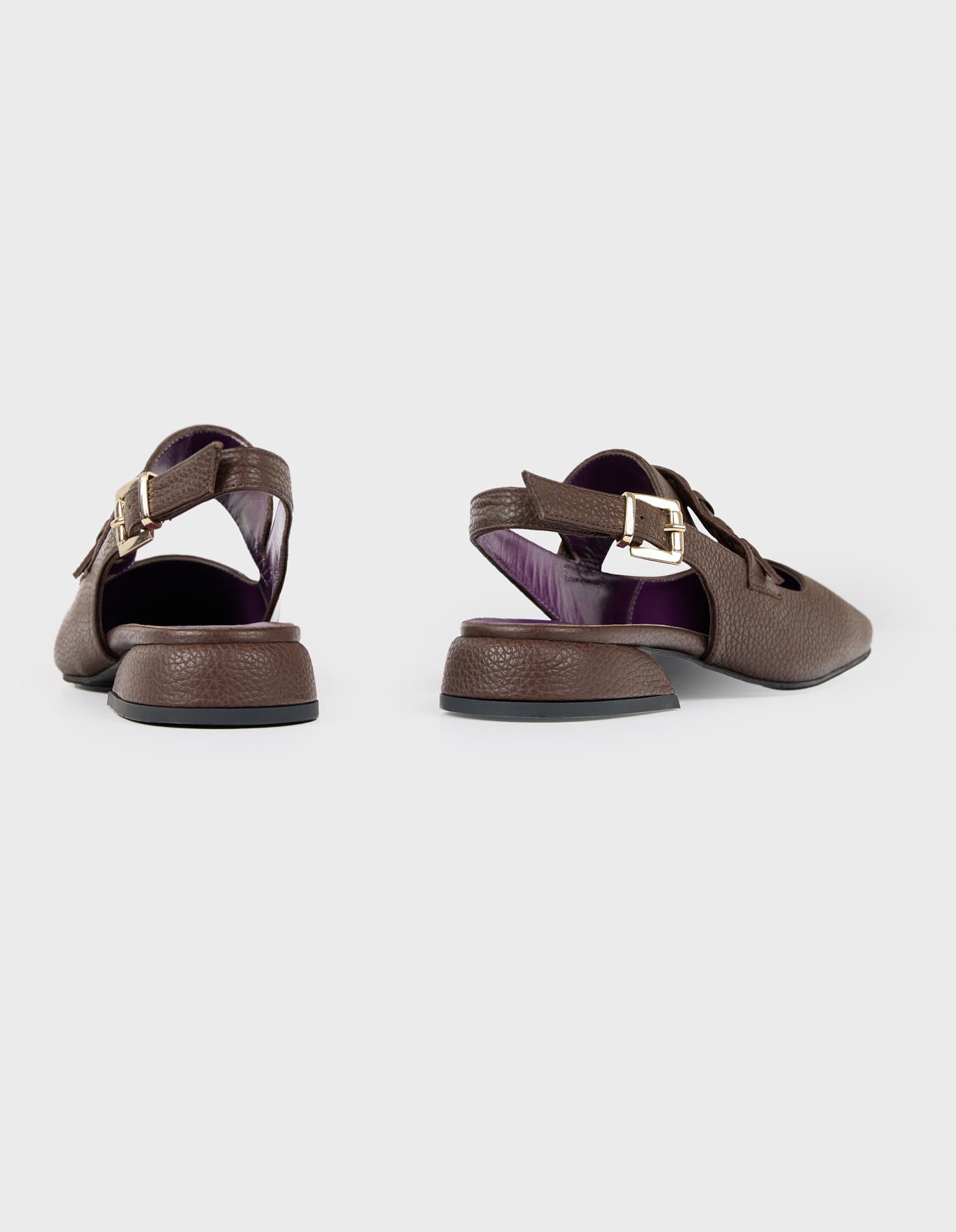 Hiva Atelier | Mary Jane Flat Nutshell | Beautiful and Versatile Leather Accessories